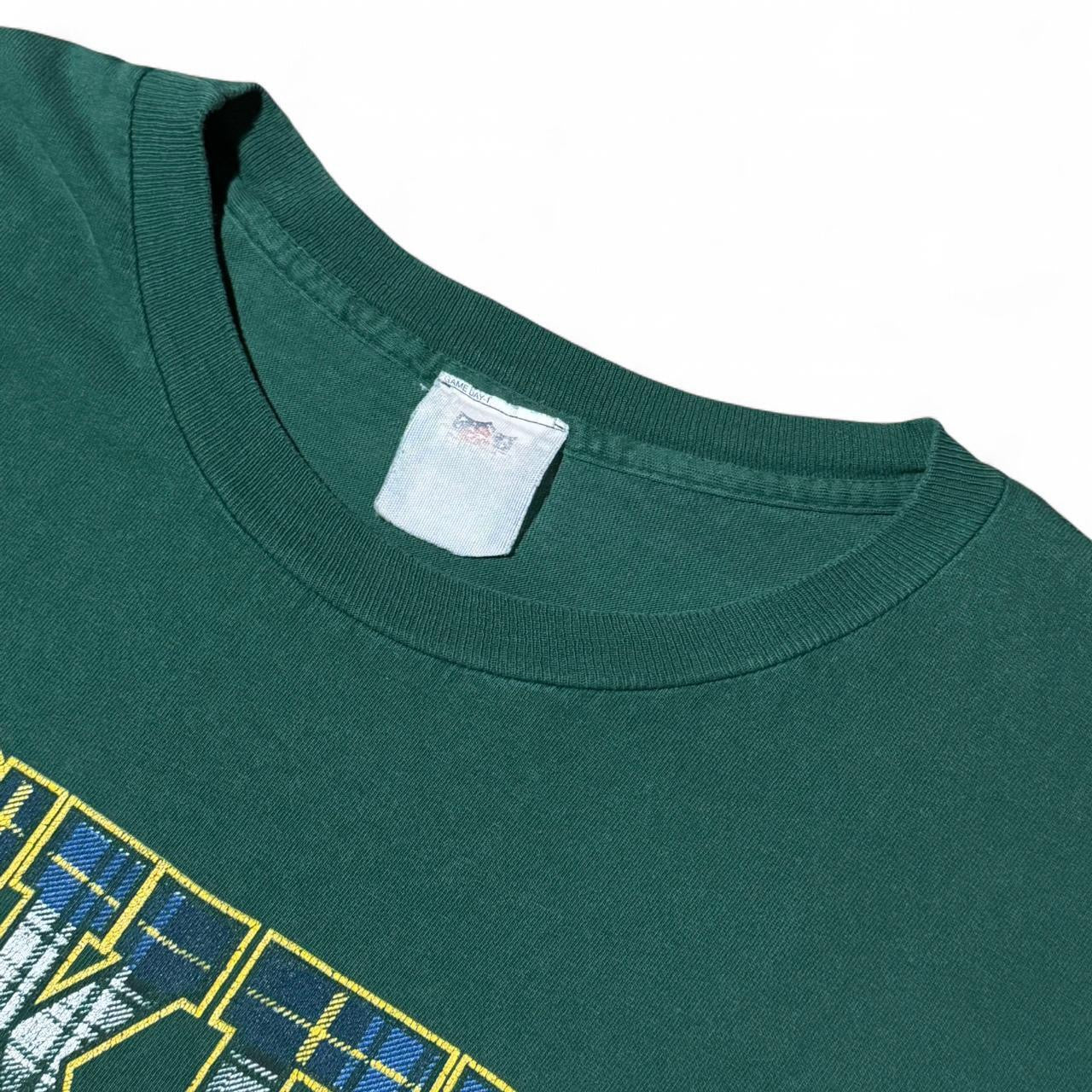 90s Green Bay Packers NFL Teddy Bear Tee