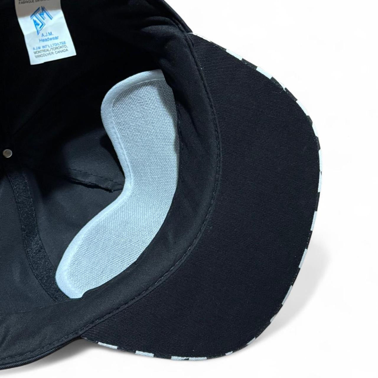90s Modine Racing Ska Checker Snapback Hat