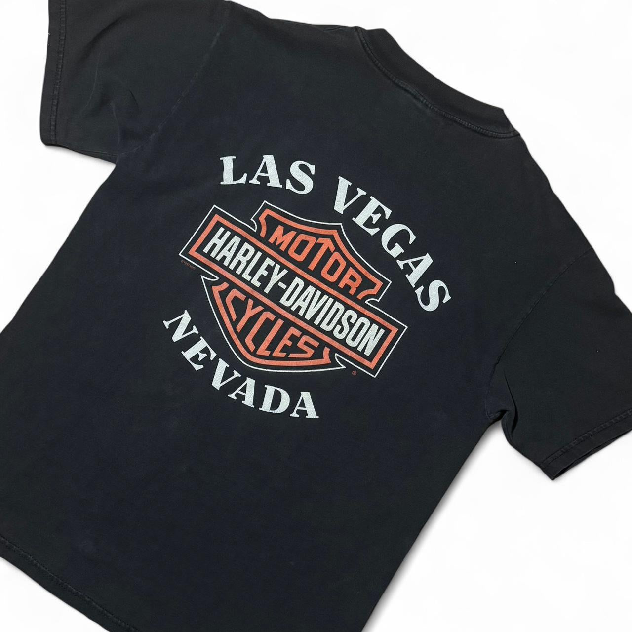 90s Harley Davidson Nevada Tire Tread Biker Tee