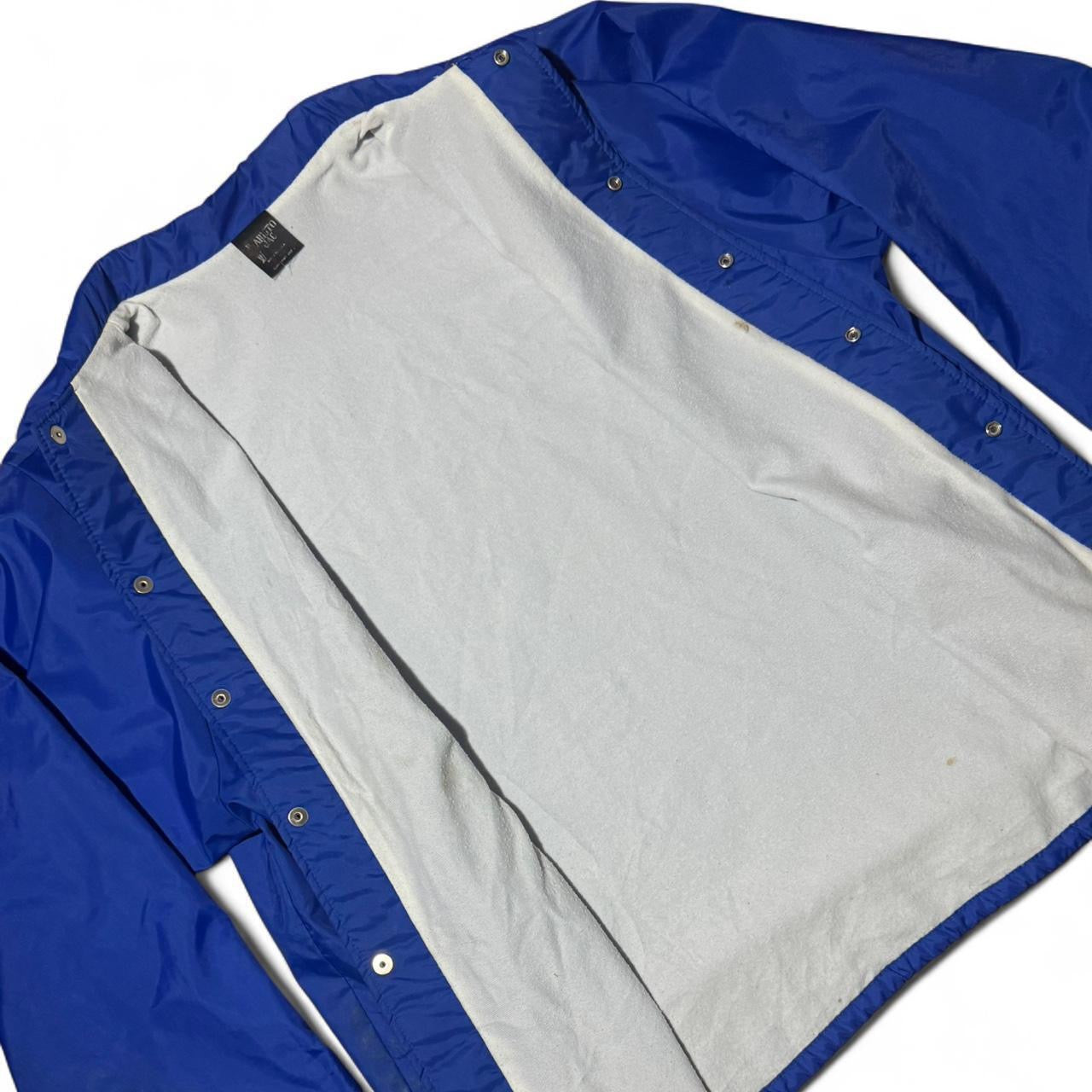 80s Blue Nylon Tri-County Band Boosters Windbreaker