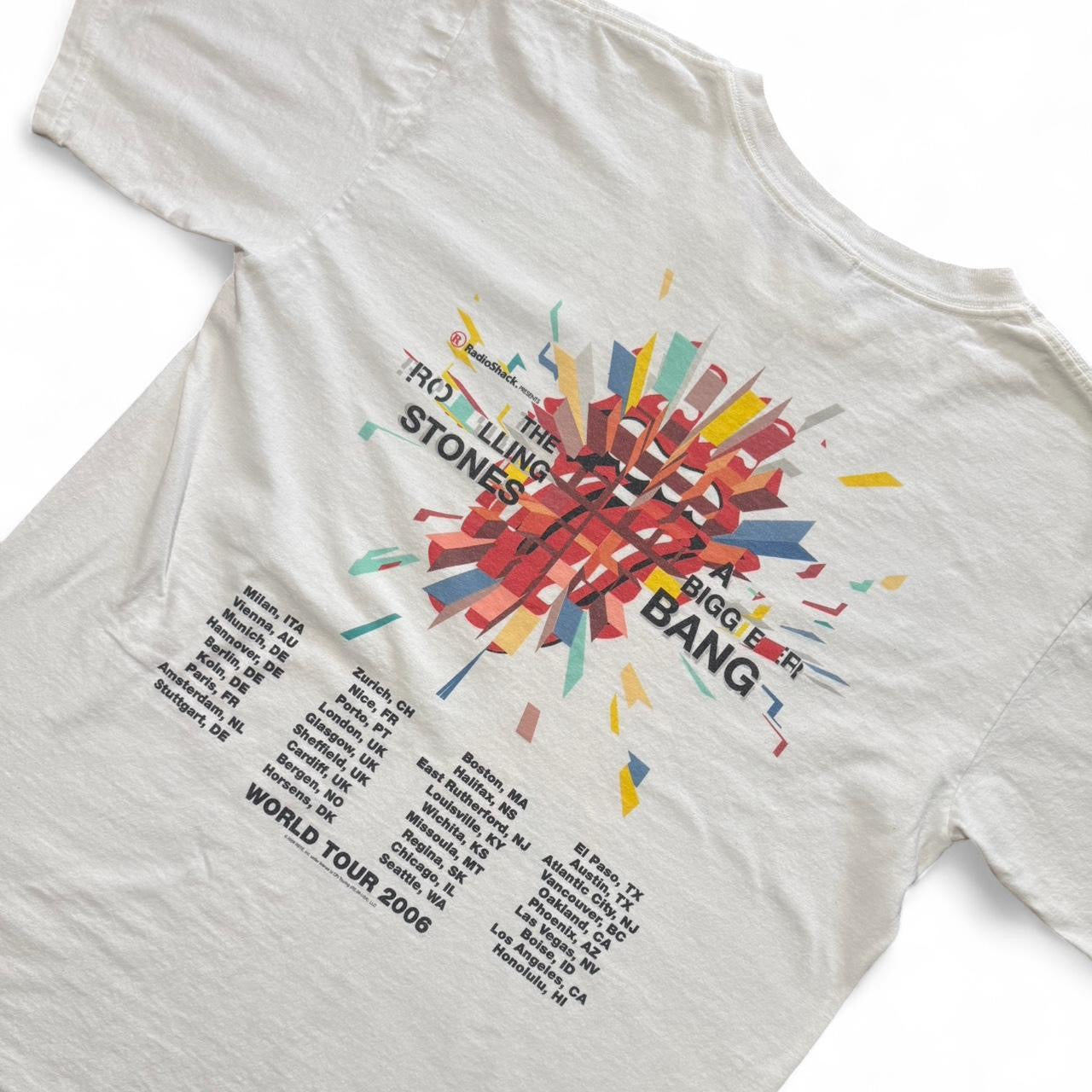 2006 The Rolling Stones A Bigger Bang Concert Tee