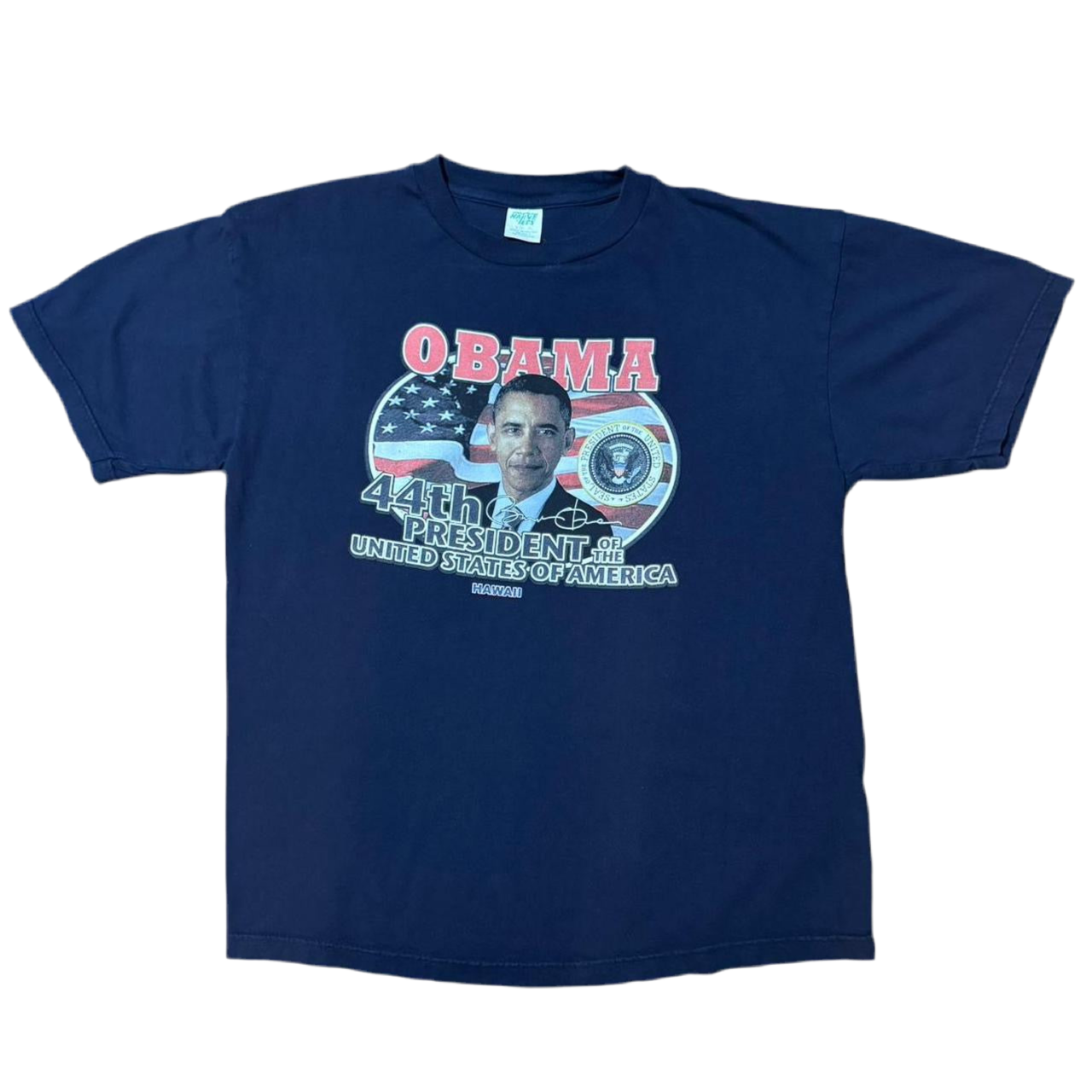Navy Obama 44th Presidential Election T-shirt