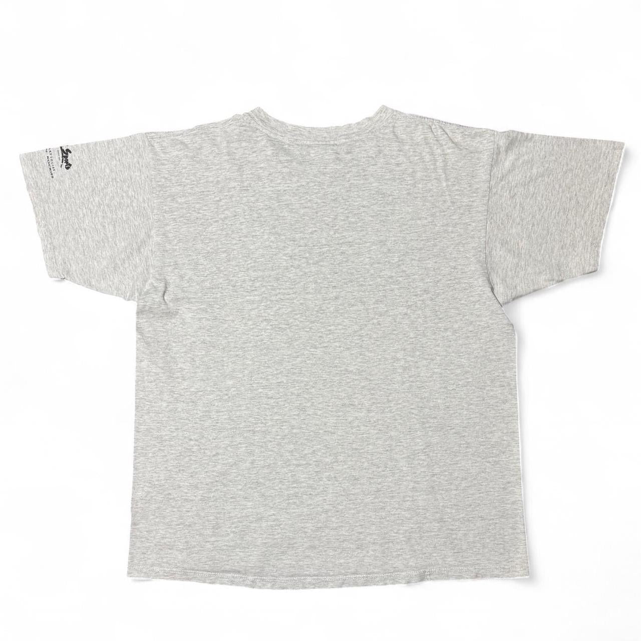 90s Heather Grey Triblend I Fish Therefore I Am Tee