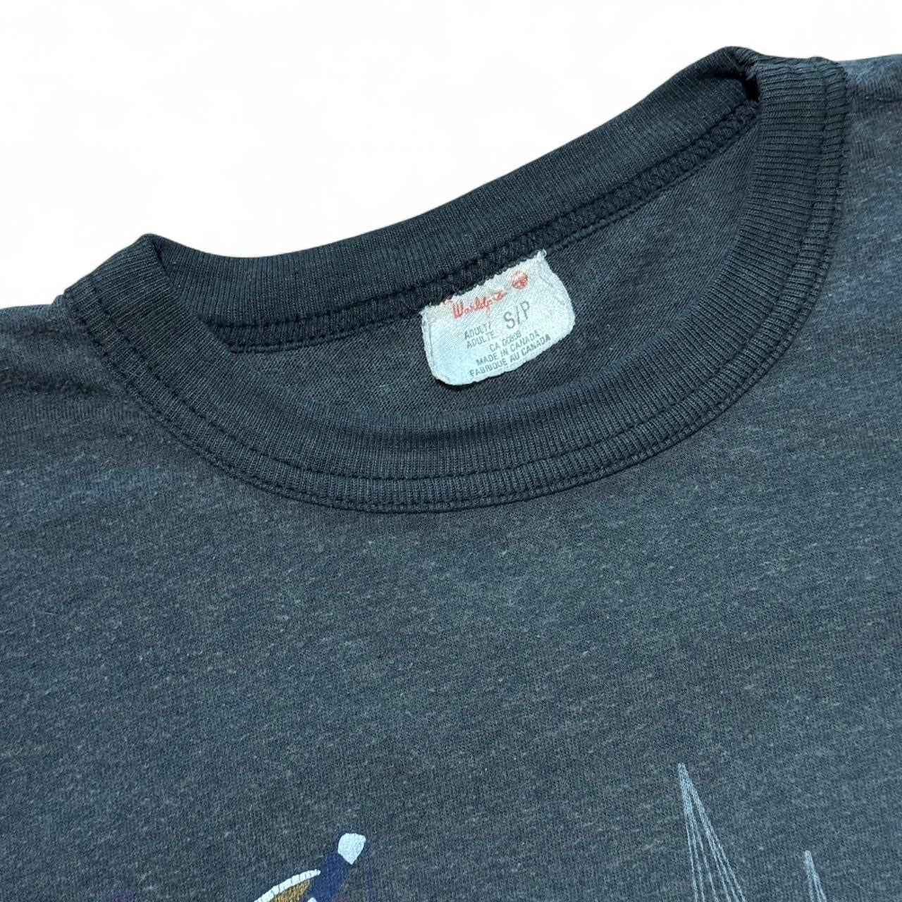 80s Nova Scotia Puff Print Sailing Tee