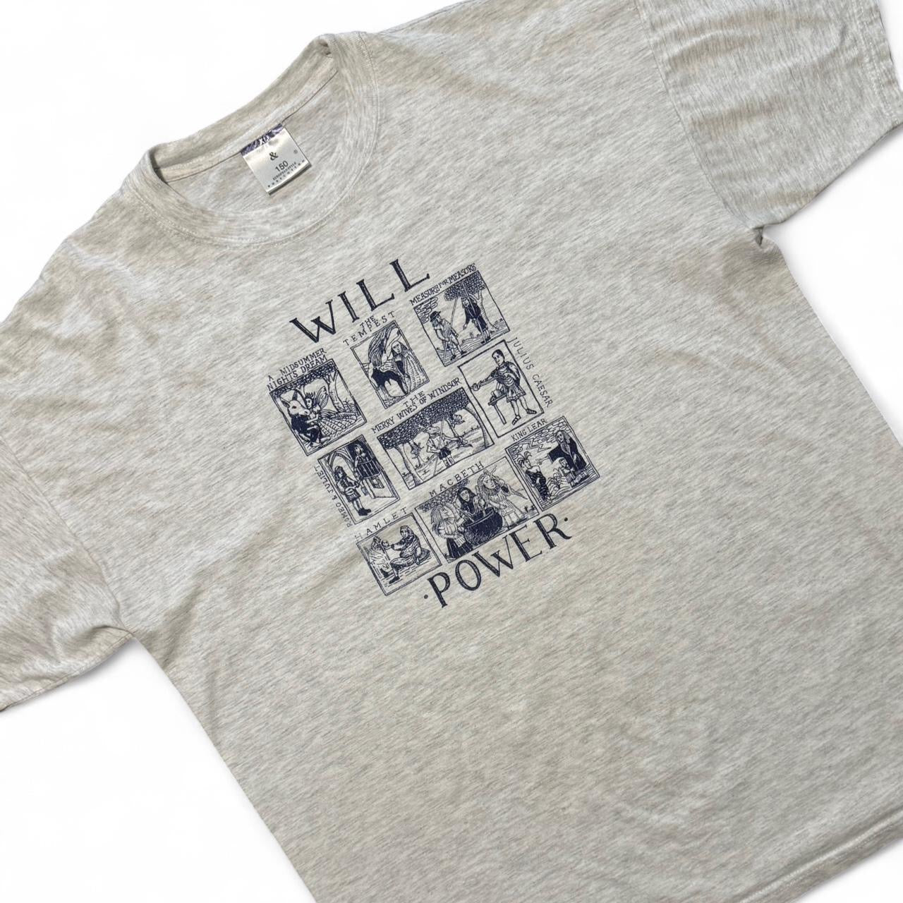 90s Shakespeare Will Power Art Tee