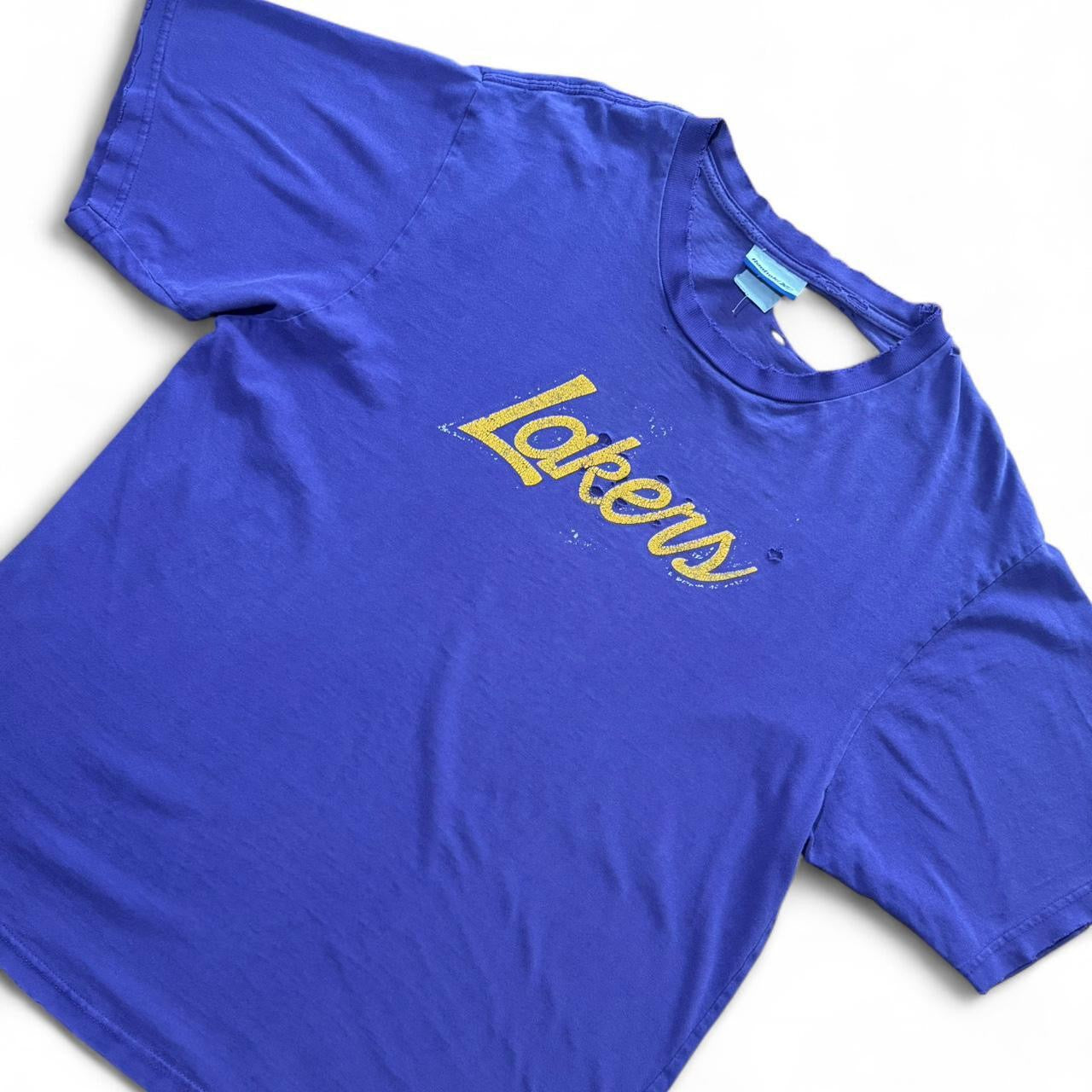 90s Thrashed Lakers NBA Basketball Tee