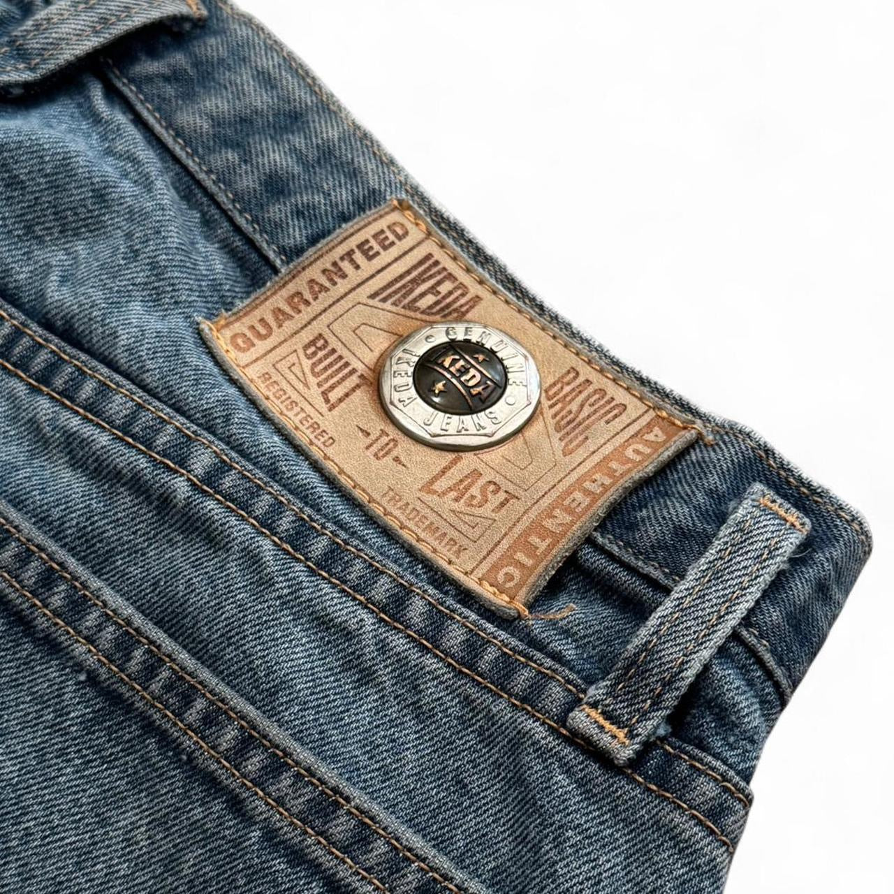 90s Ikeda Blue Wash Denim Jeans
