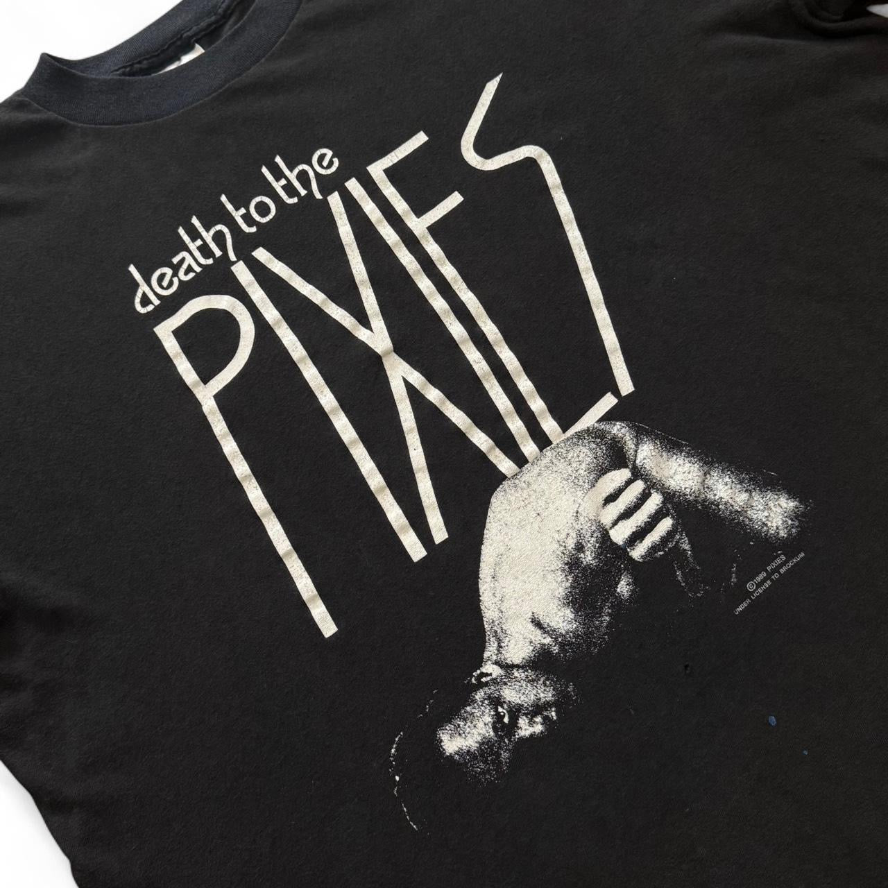 Rare 1989 Pixies Death To The Pixies Band Album Merch Tee