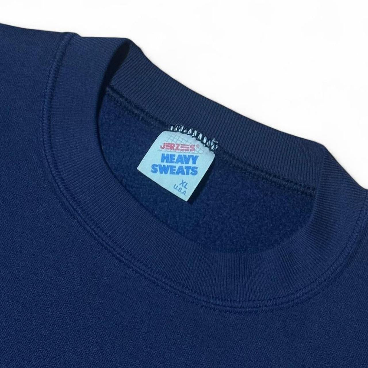 90s RSC William Shakespeare Navy Blue Embroidered Crew
