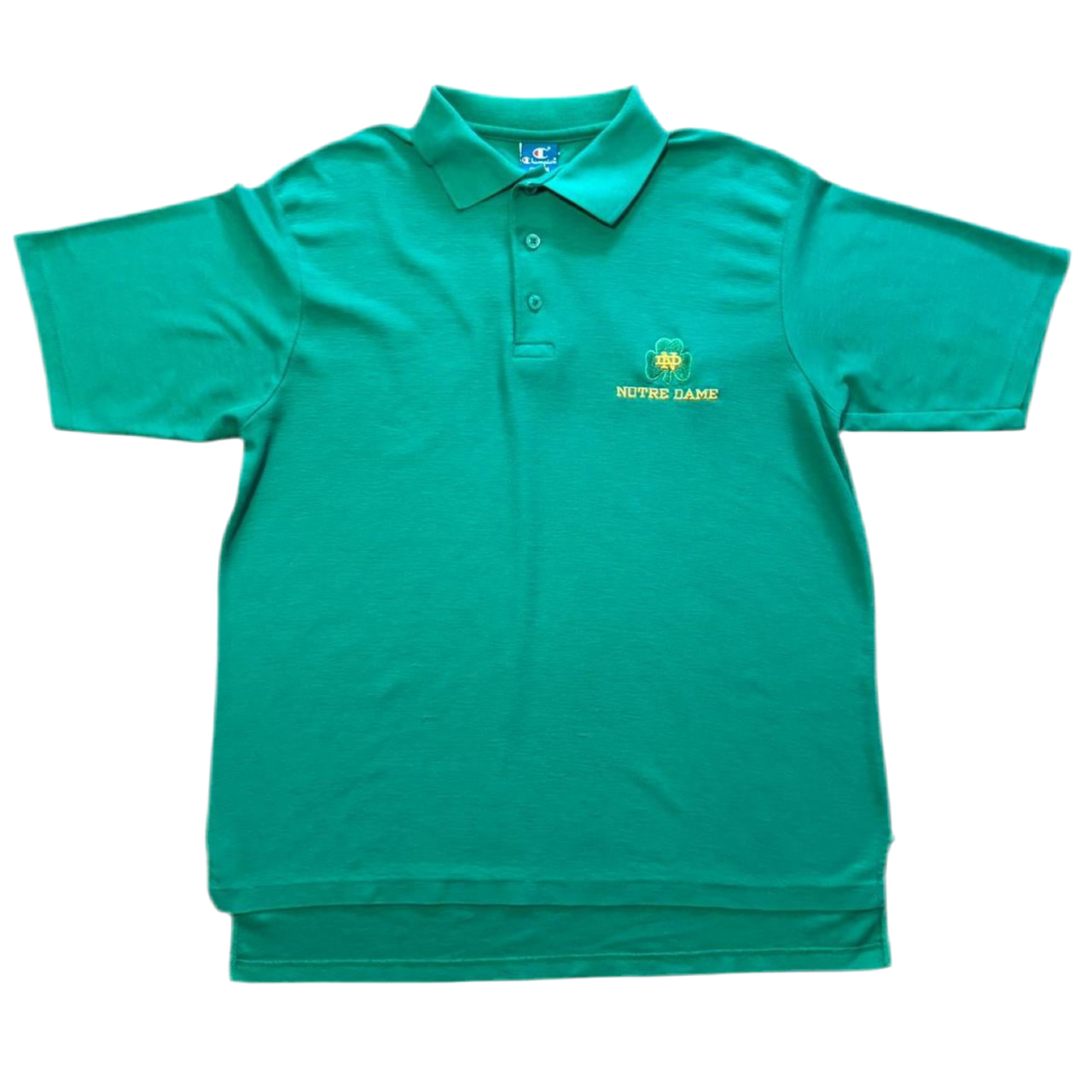 90s Champion Notre Damn Green Polo