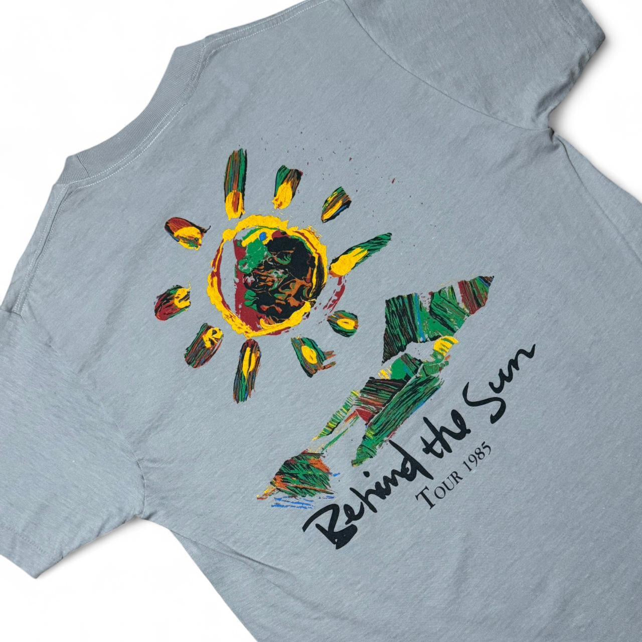 1985 Eric Clapton Behind The Sun Concert Tour Tee