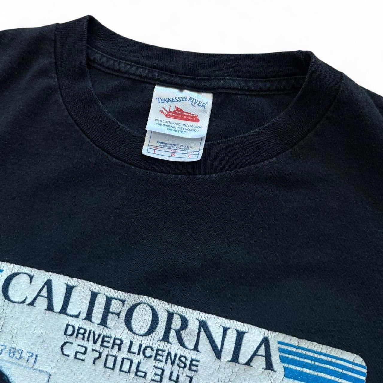 2003 Jim Morrison California Driver License Moonlight Drive Tee