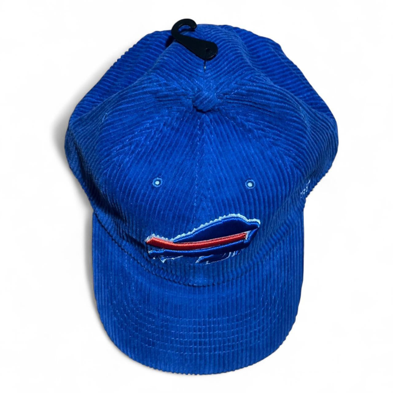 Blue Buffalo Bills Corduroy Snapback NFL Football Hat