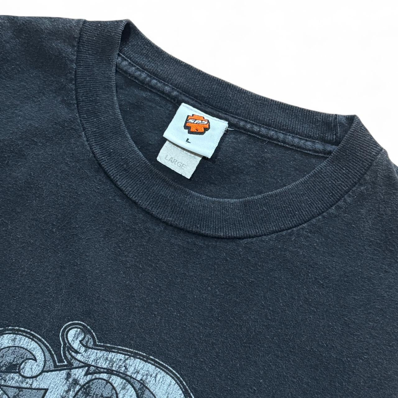 90s Distressed Spy Eyewear Glasses Logo Tee