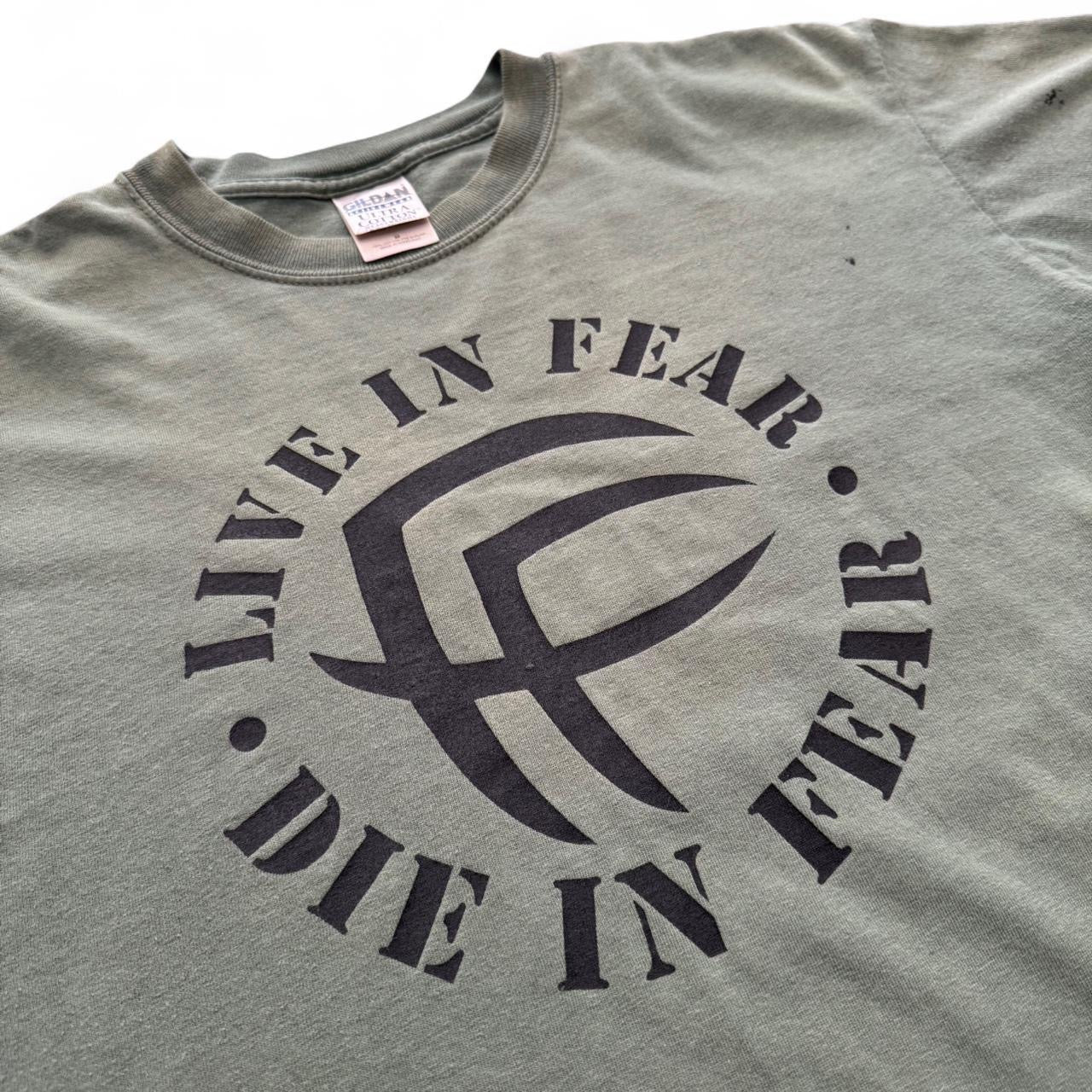 2000s Green Fear Factory Numetal Band Tee