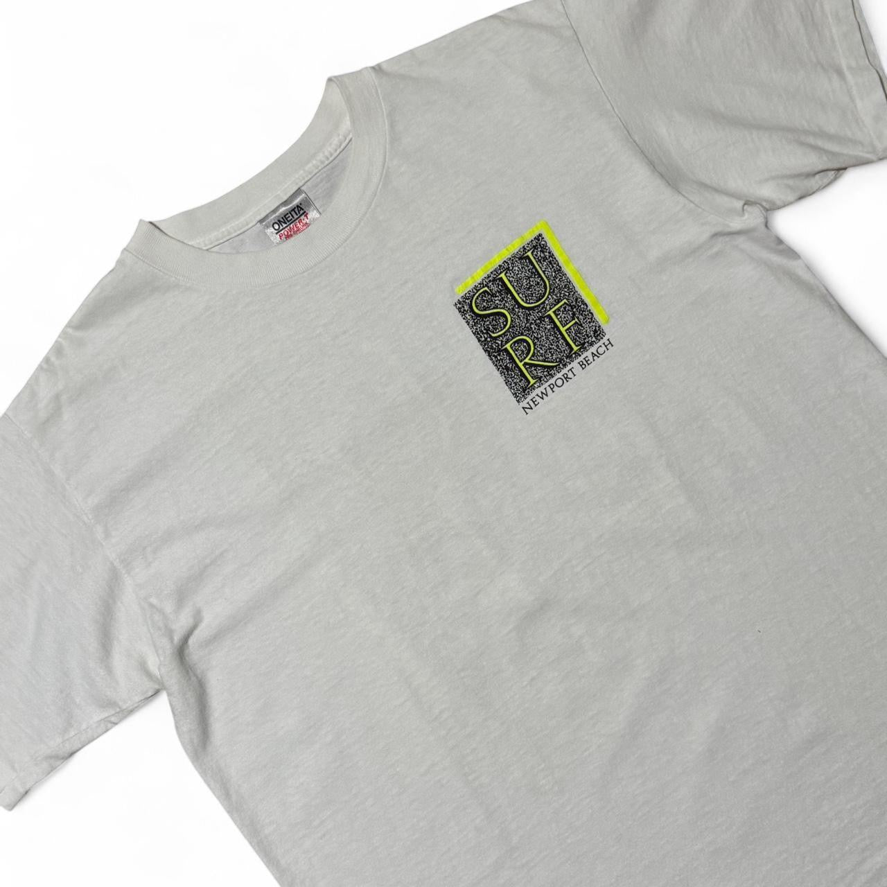 Vintage 1988 Newport Beach Surf California T-shirt