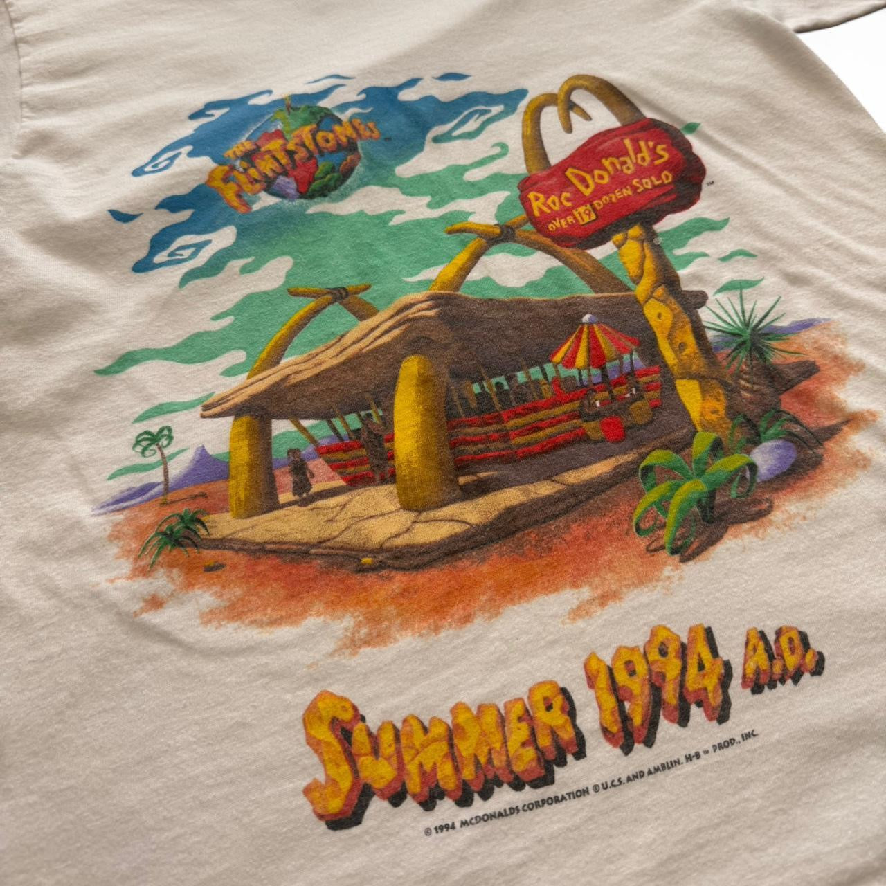 1994 Flintstones McDonald’s Promo Tee