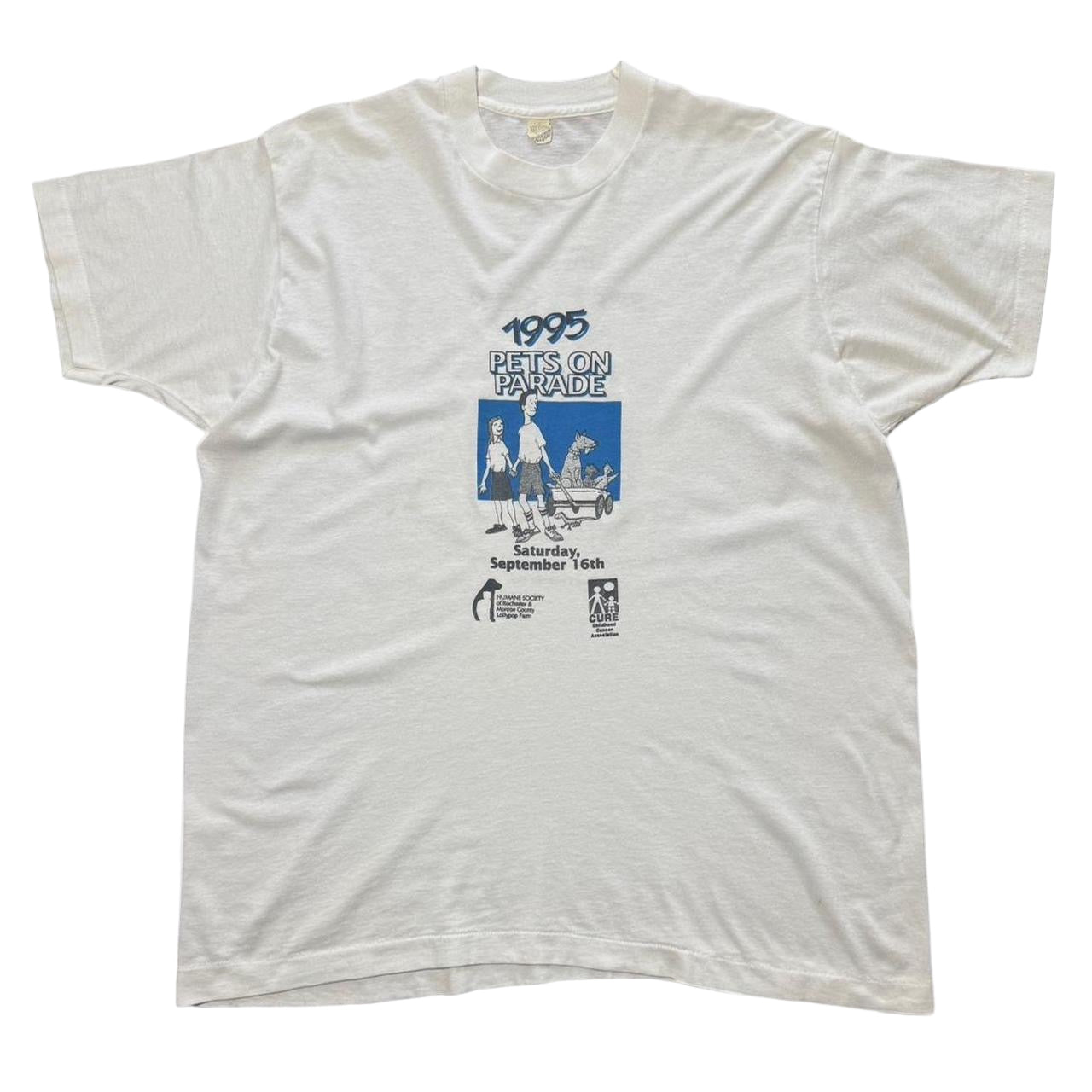 1995 Pets on Parade Humane Society Tee