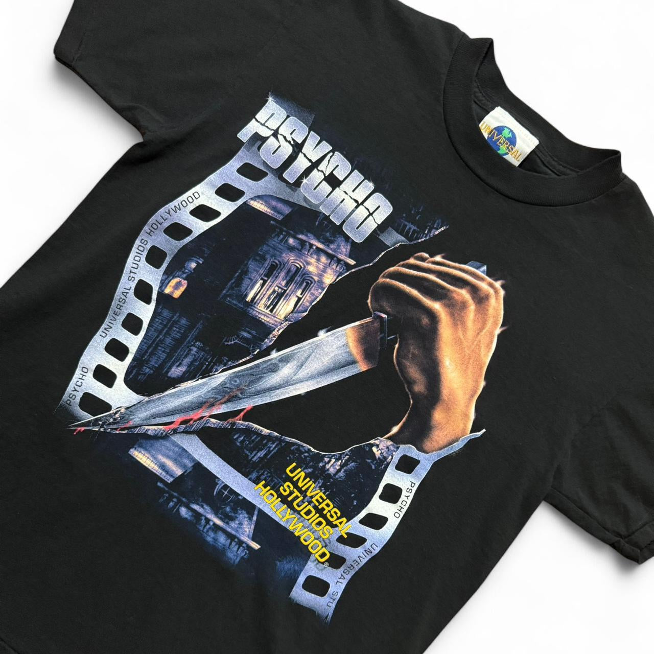 Universal Studios Psycho Horror Movie Double-sided T-shirt