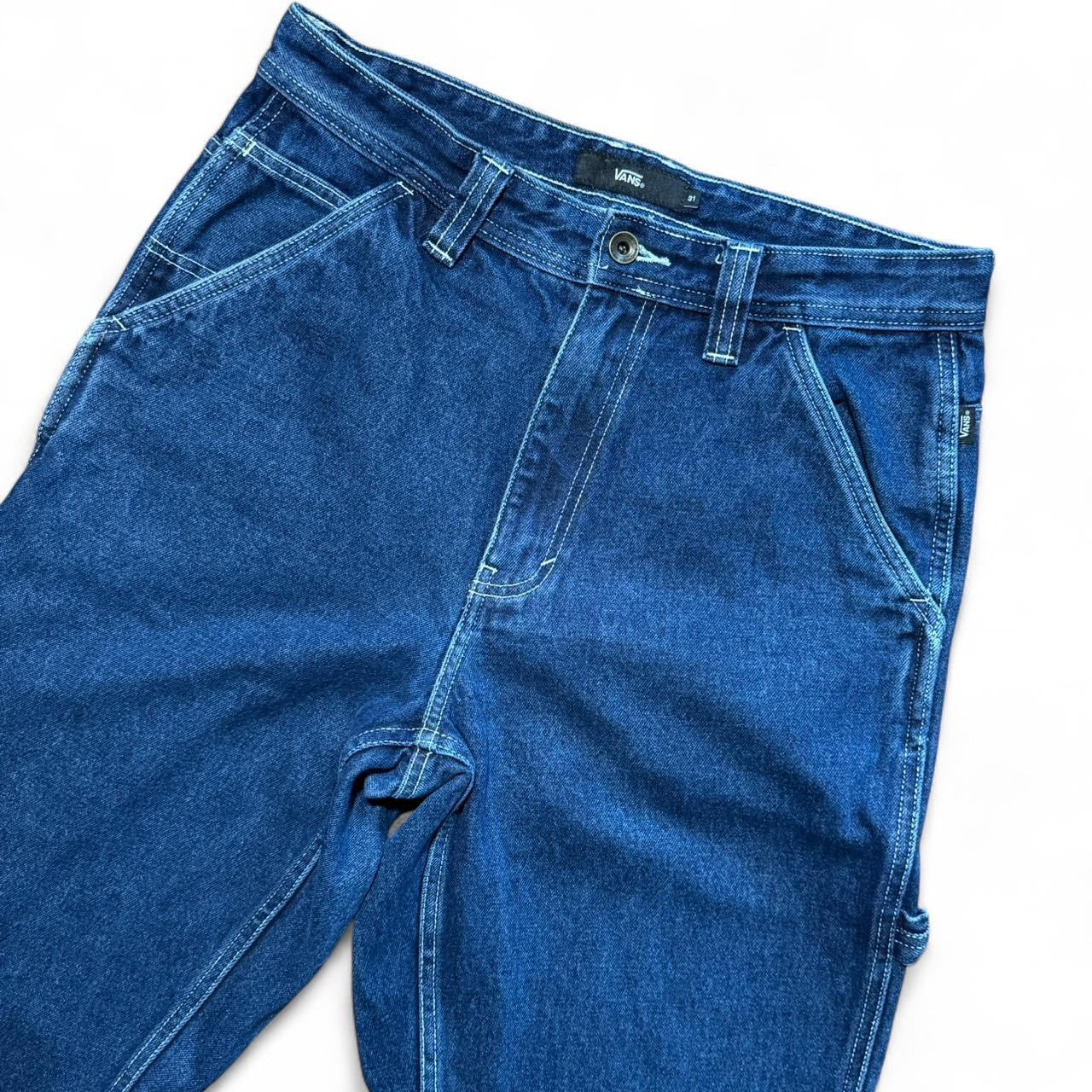 Blue Vans Carpenter Skate Jeans