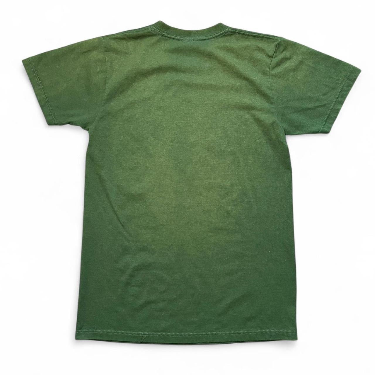 Green Faded Uniform Tee