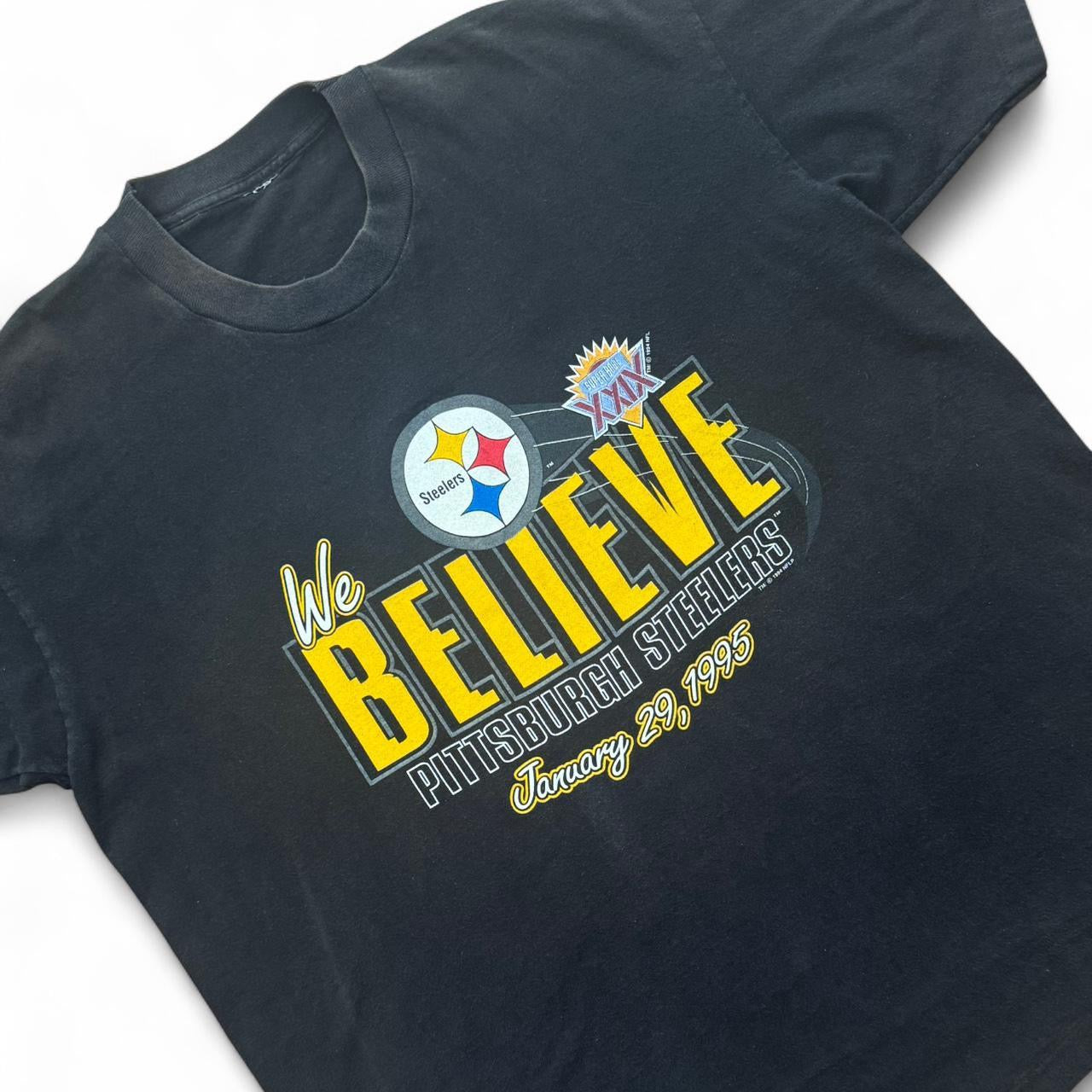 90s Pittsburgh Steelers Football NFL Tee