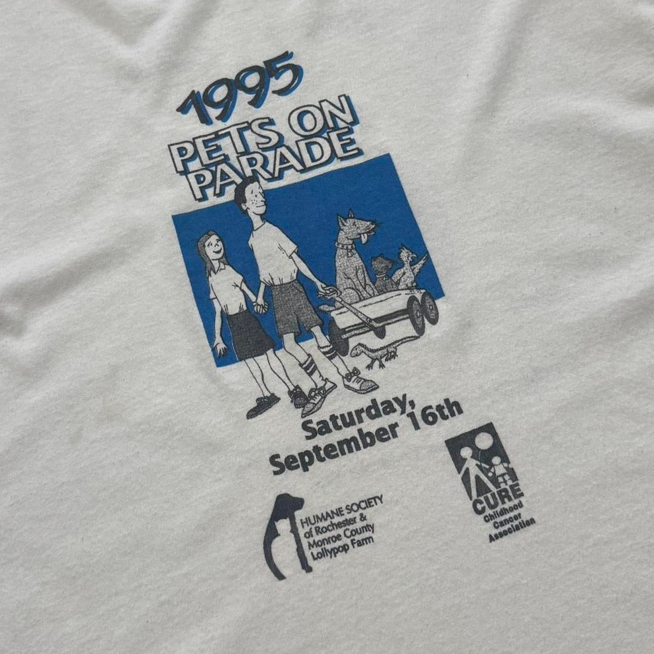 1995 Pets on Parade Humane Society Tee