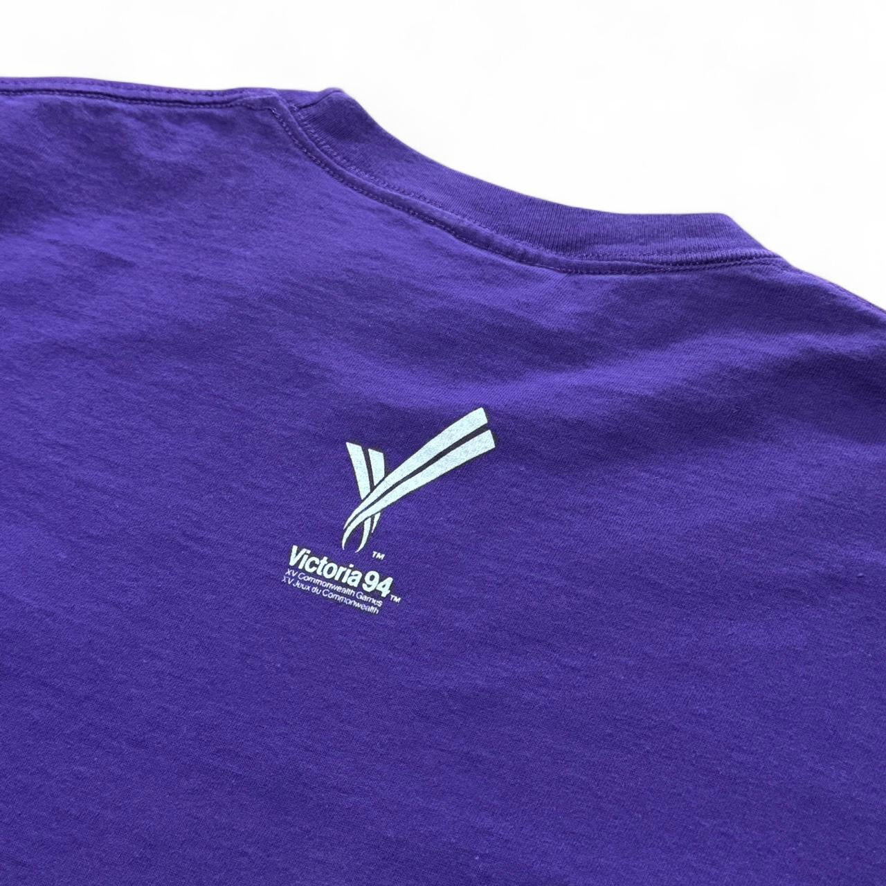 1994 Victoria BC Commonwealth Games World Map Tee