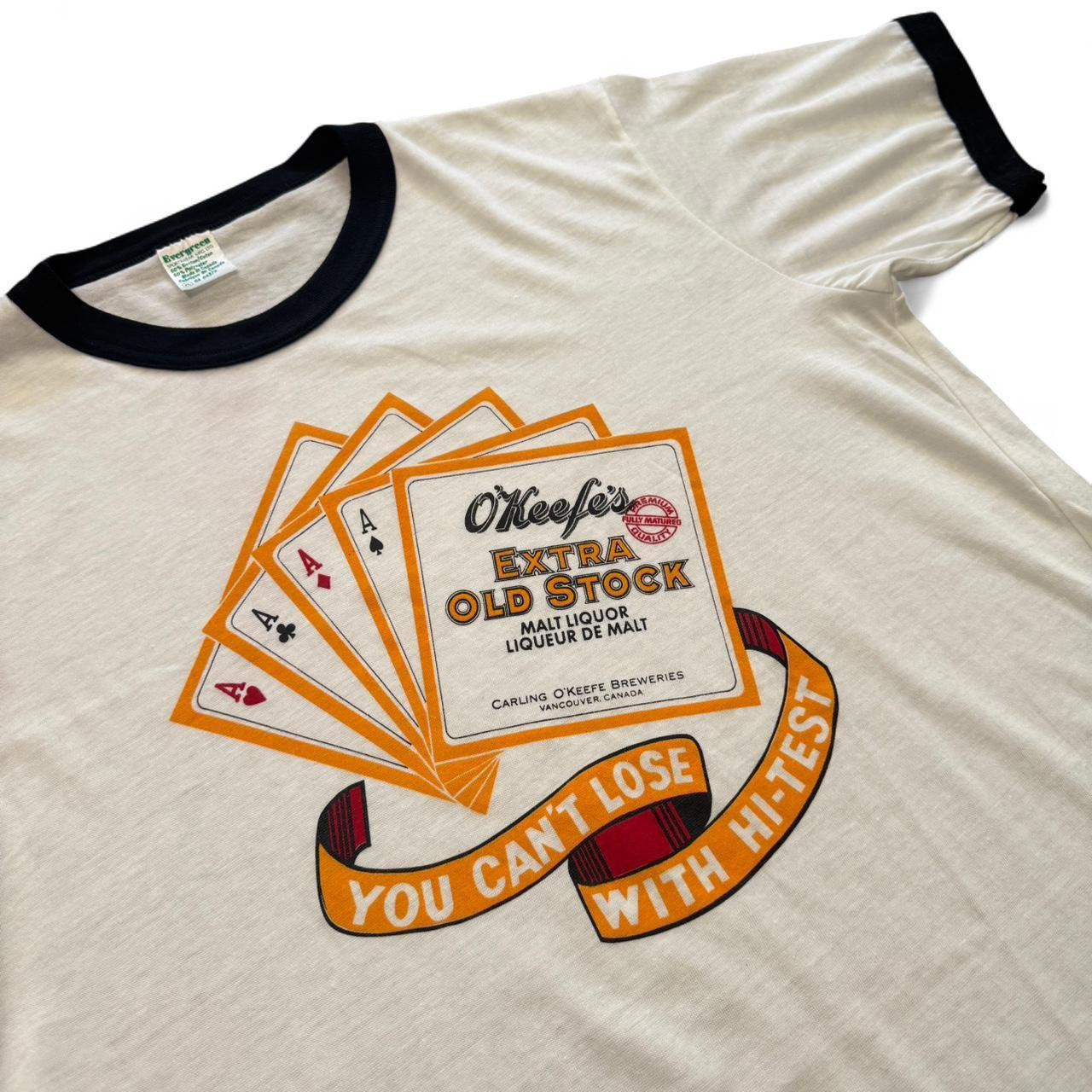 1970s O’Keefes Malt Liqour Poker Tee