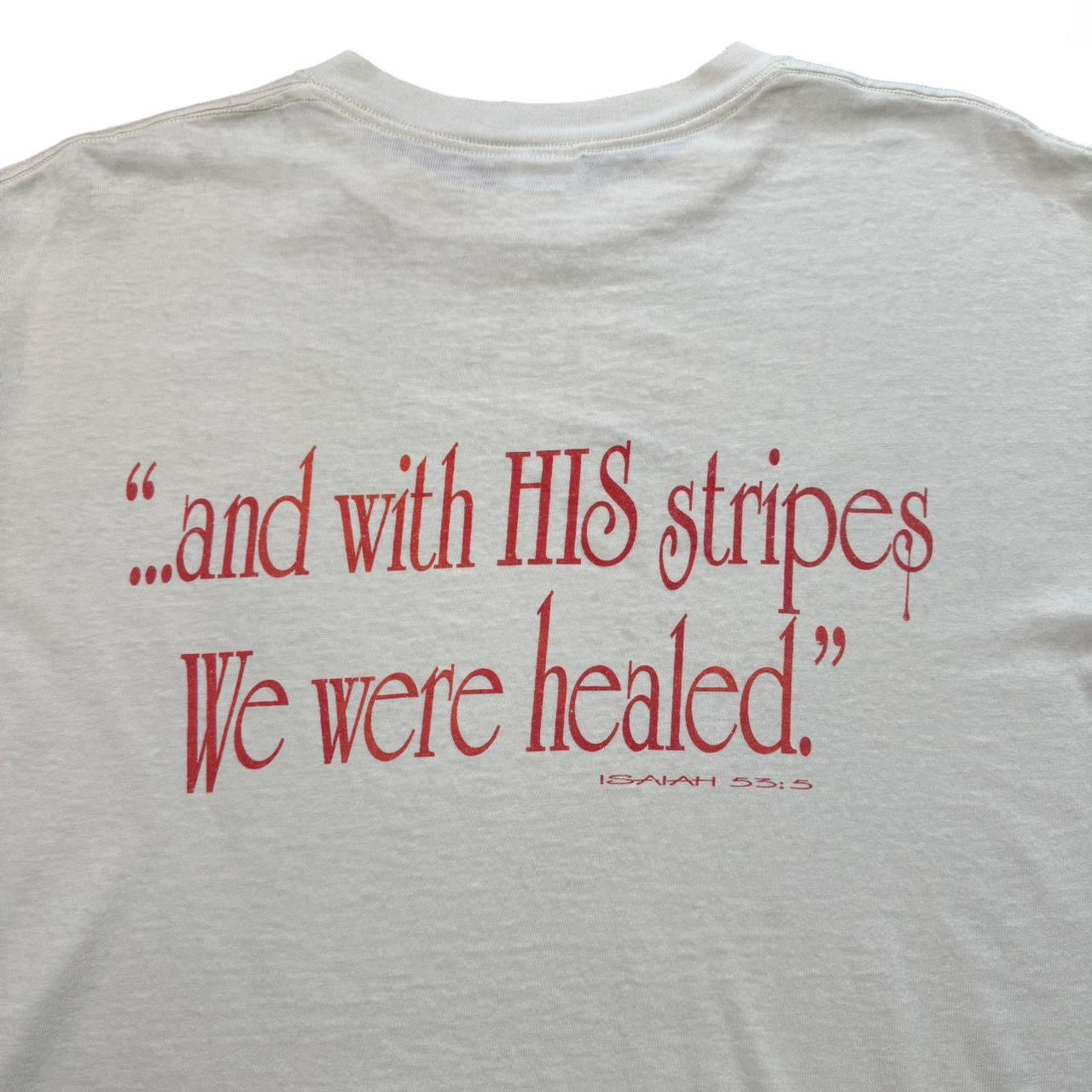 1993 Distressed Living Epistles Before You Turn Your Back On Jesus Tee
