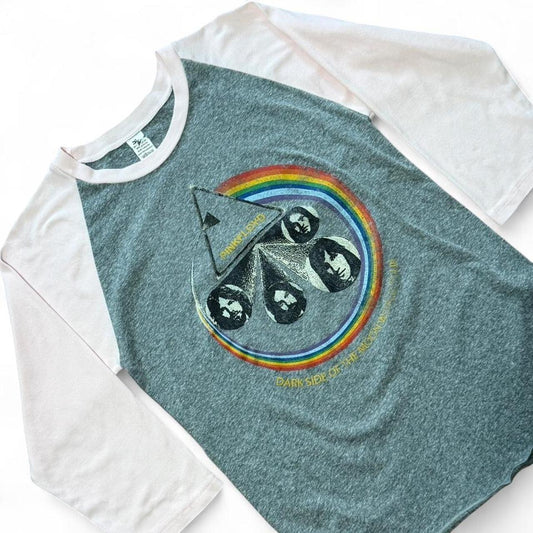 Y2K Pink Floyd Raglan Music Rock Concert Tour Merch T-shirt