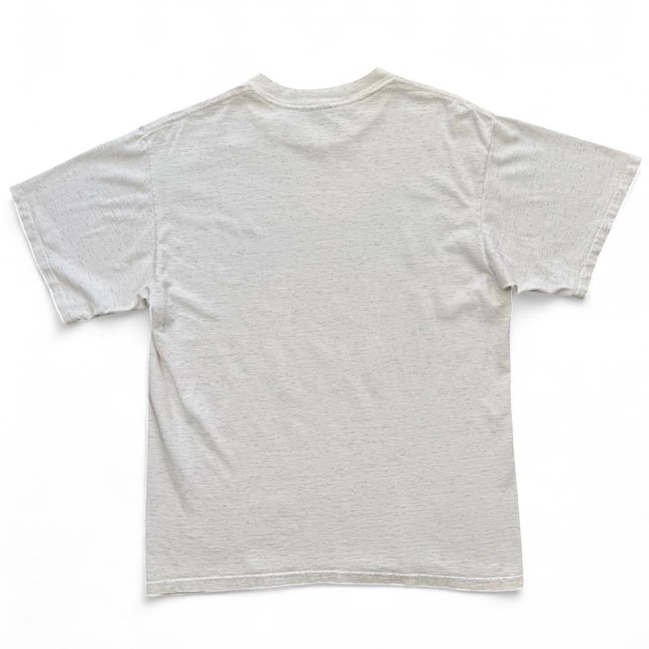 1993 Cleveland Indians MLB Baseball Heather Grey Triblend Tee