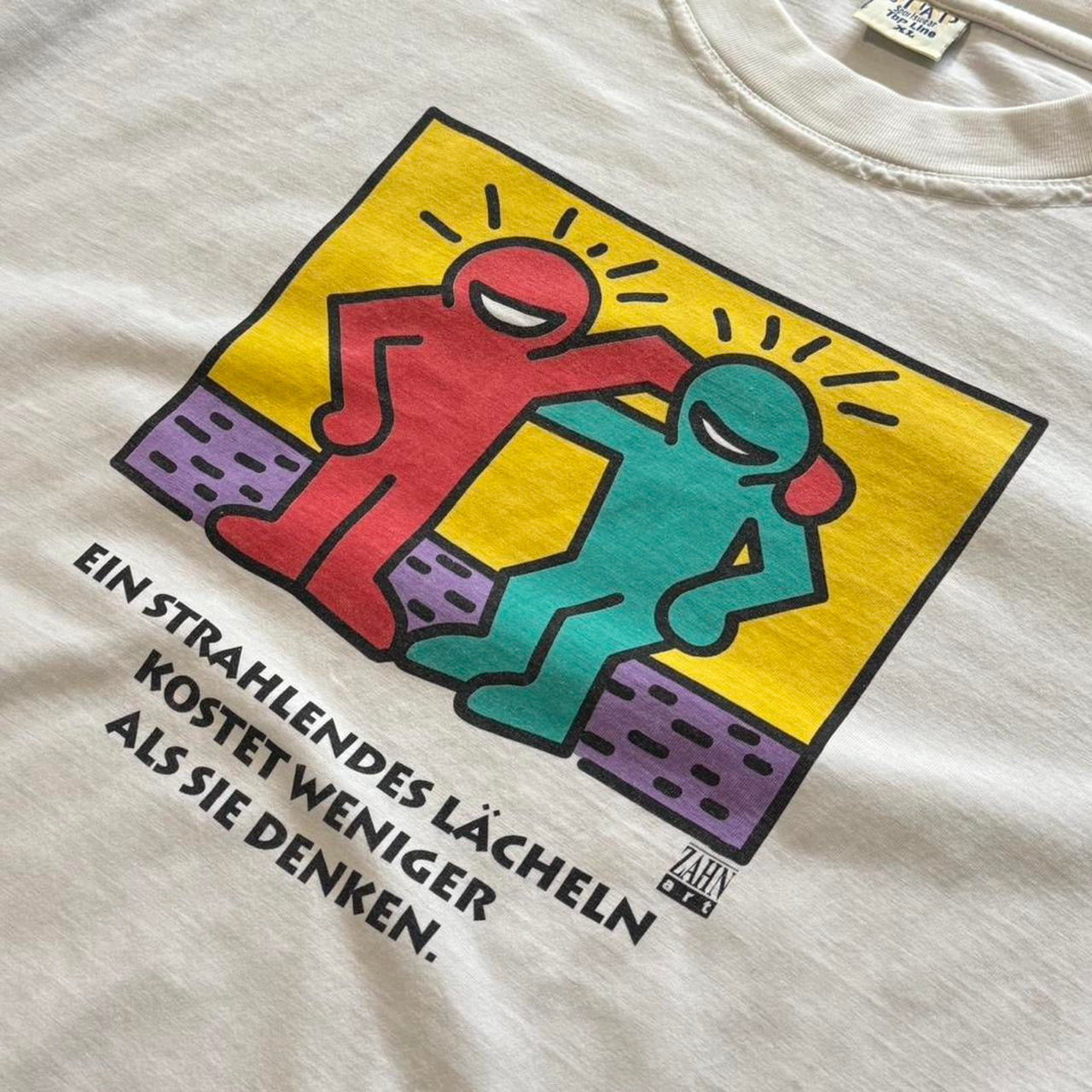 90s Keith Haring Germany Boot Tee