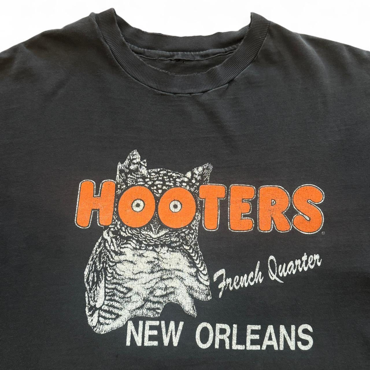 90s Faded & Distressed Hooters New Orleans Tee