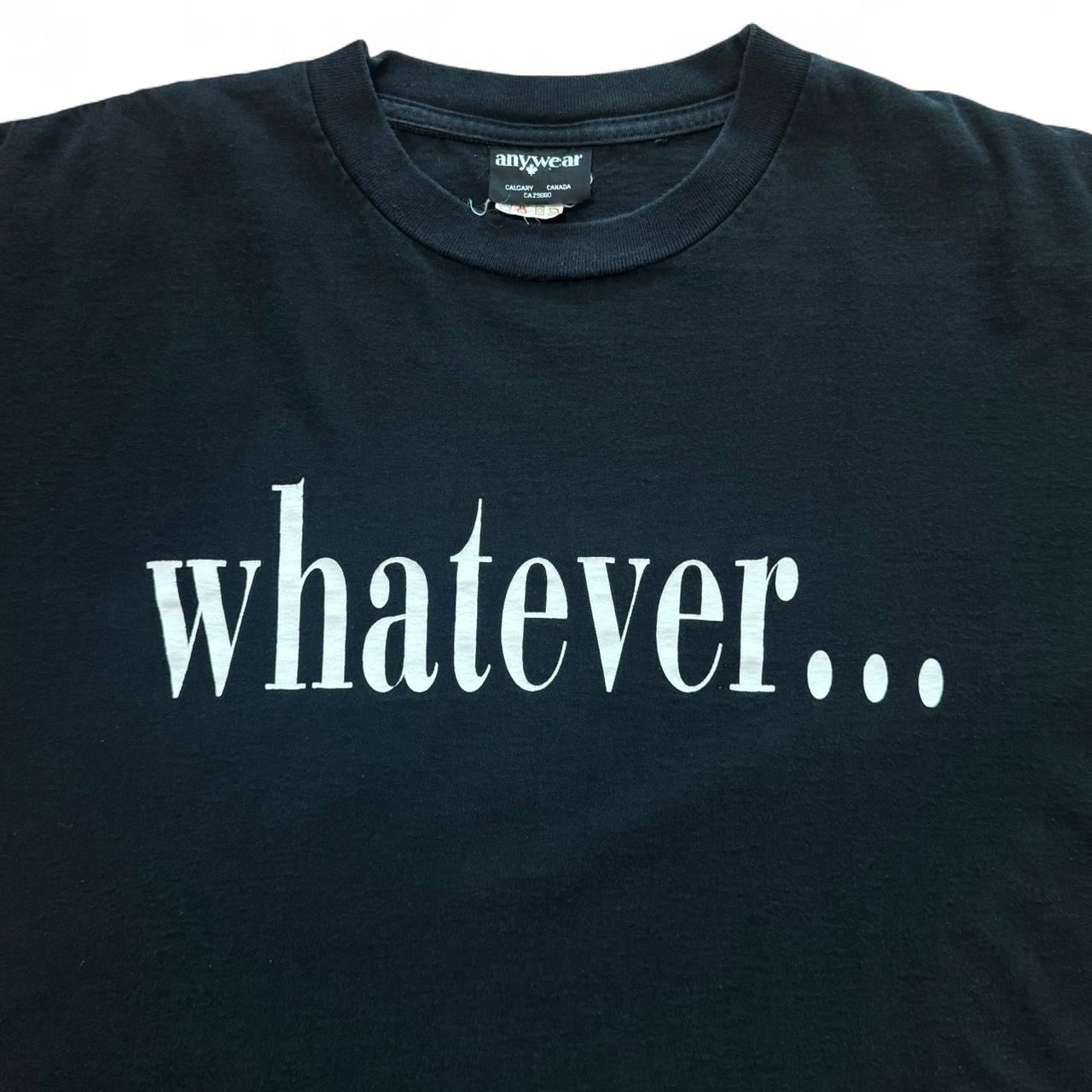 90s "Whatever" Single Stitch Tee