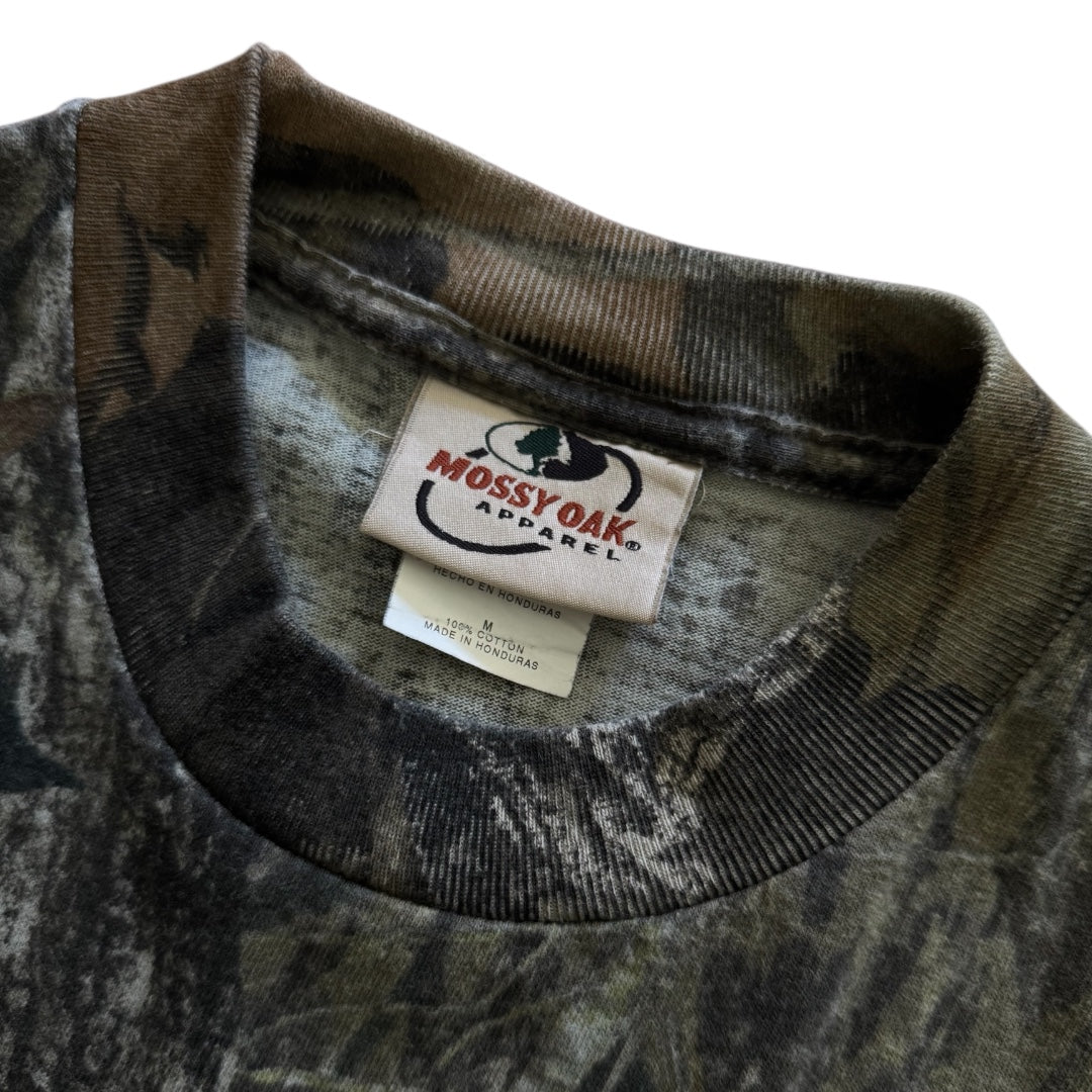 Y2K Mossy Oak Camouflage Pocket Tee