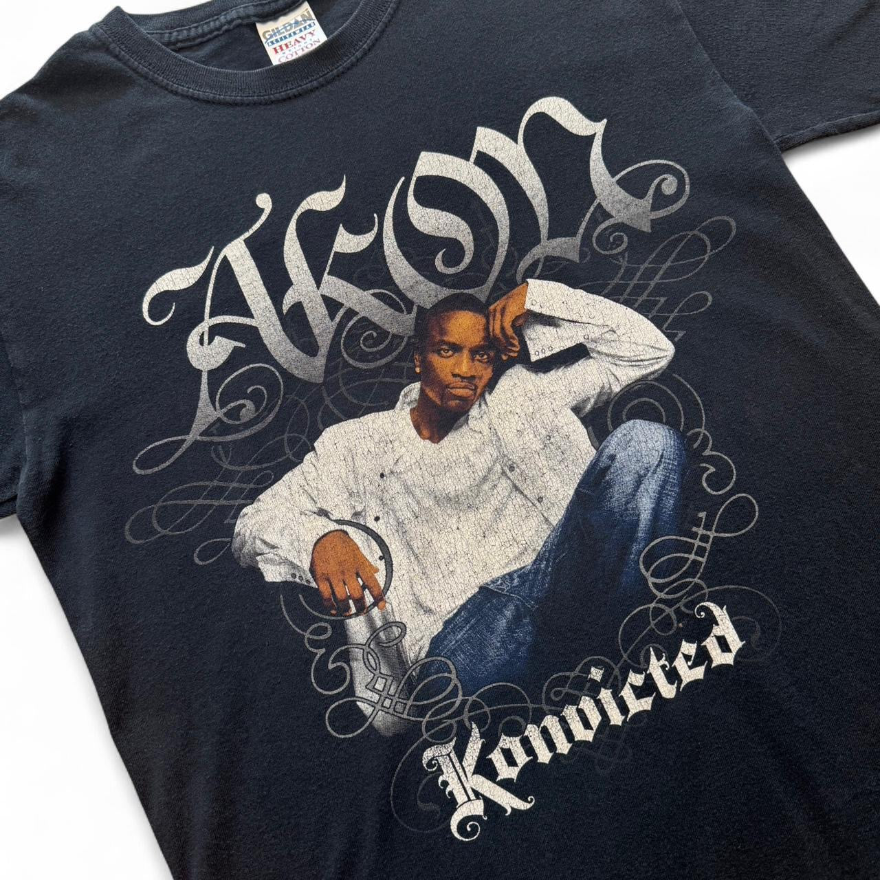 Akon Konvicted 2007 Tour Hip Hop Merch Tee