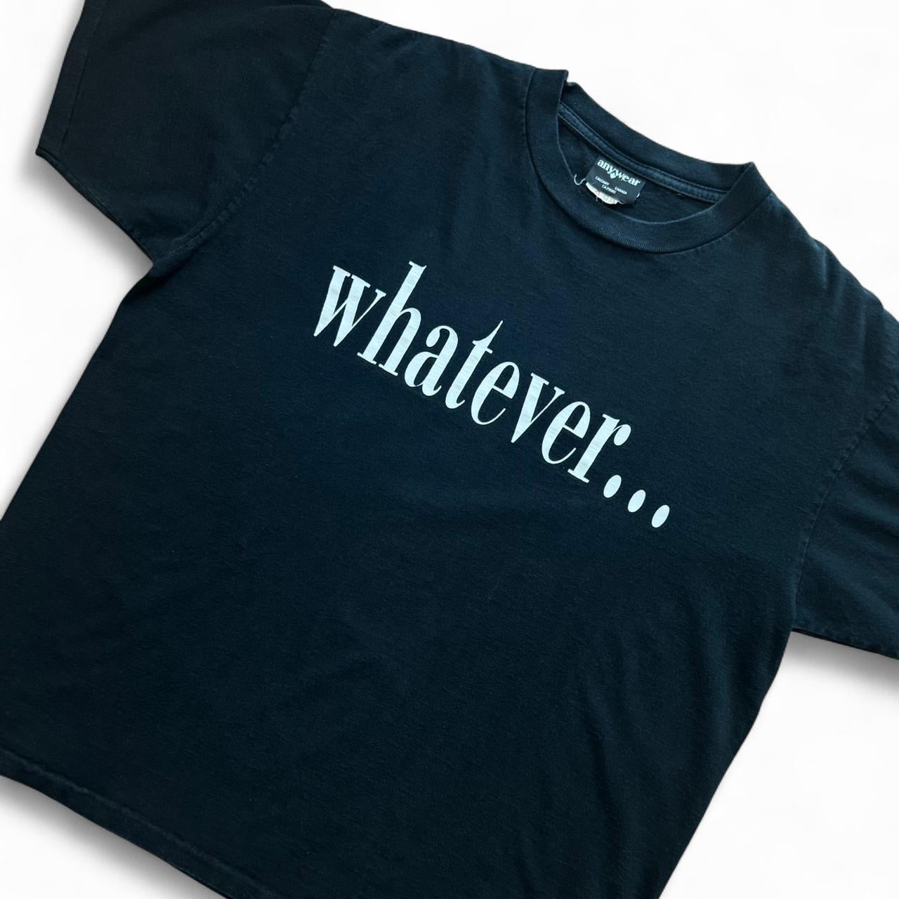 90s "Whatever" Single Stitch Tee