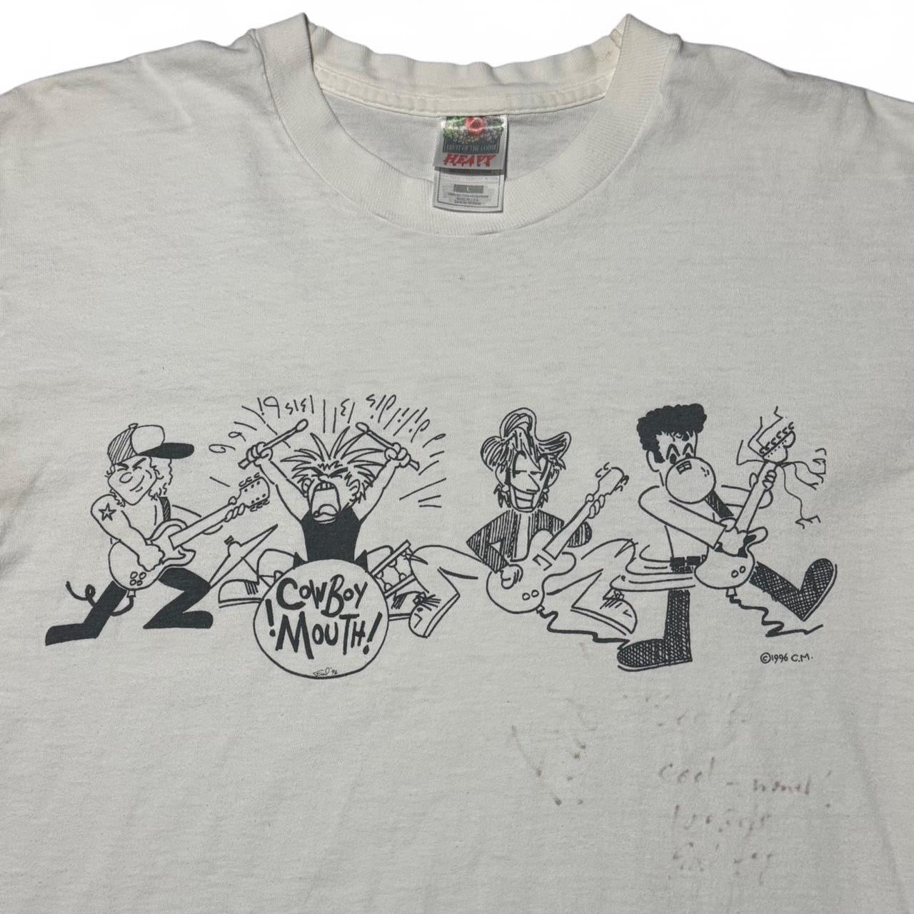 1996 Cowboy Mouth Band Tee