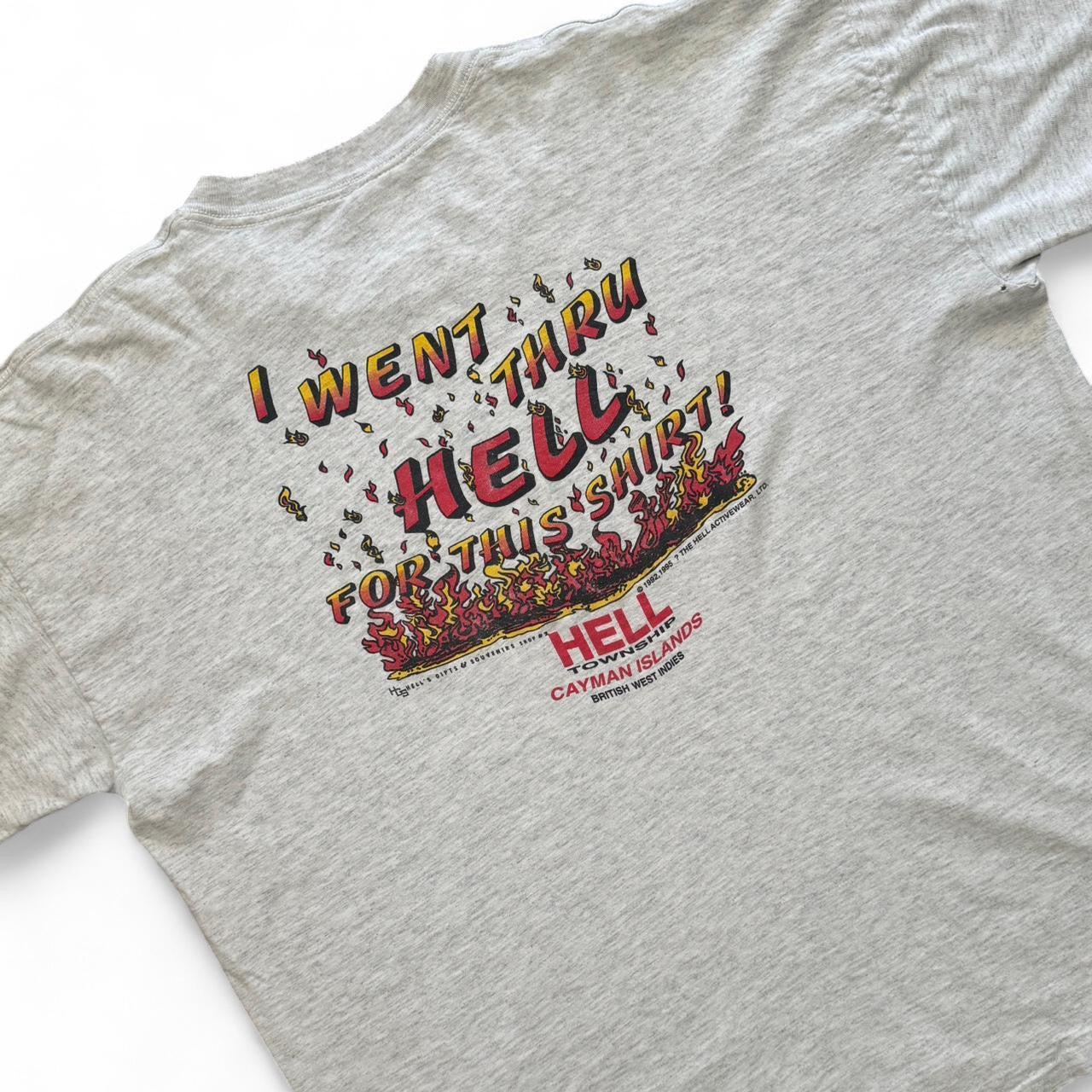 90s I Went Thru Hell And Back Devil Tee