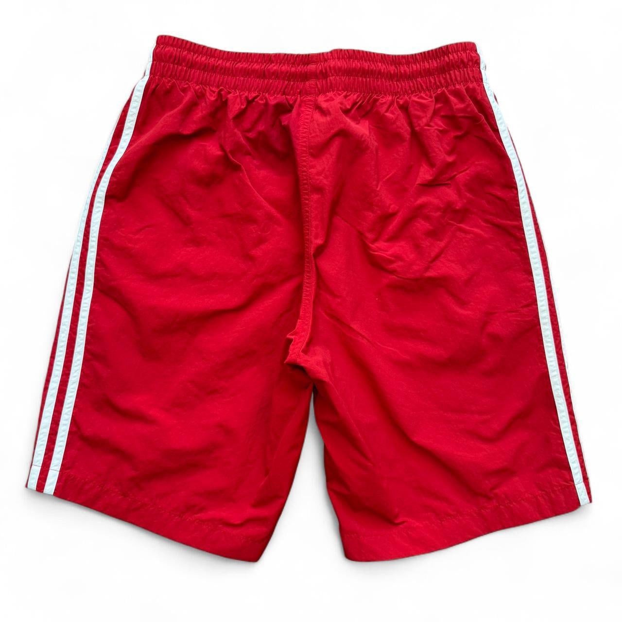 Red Adidas Swim Trunk Shorts
