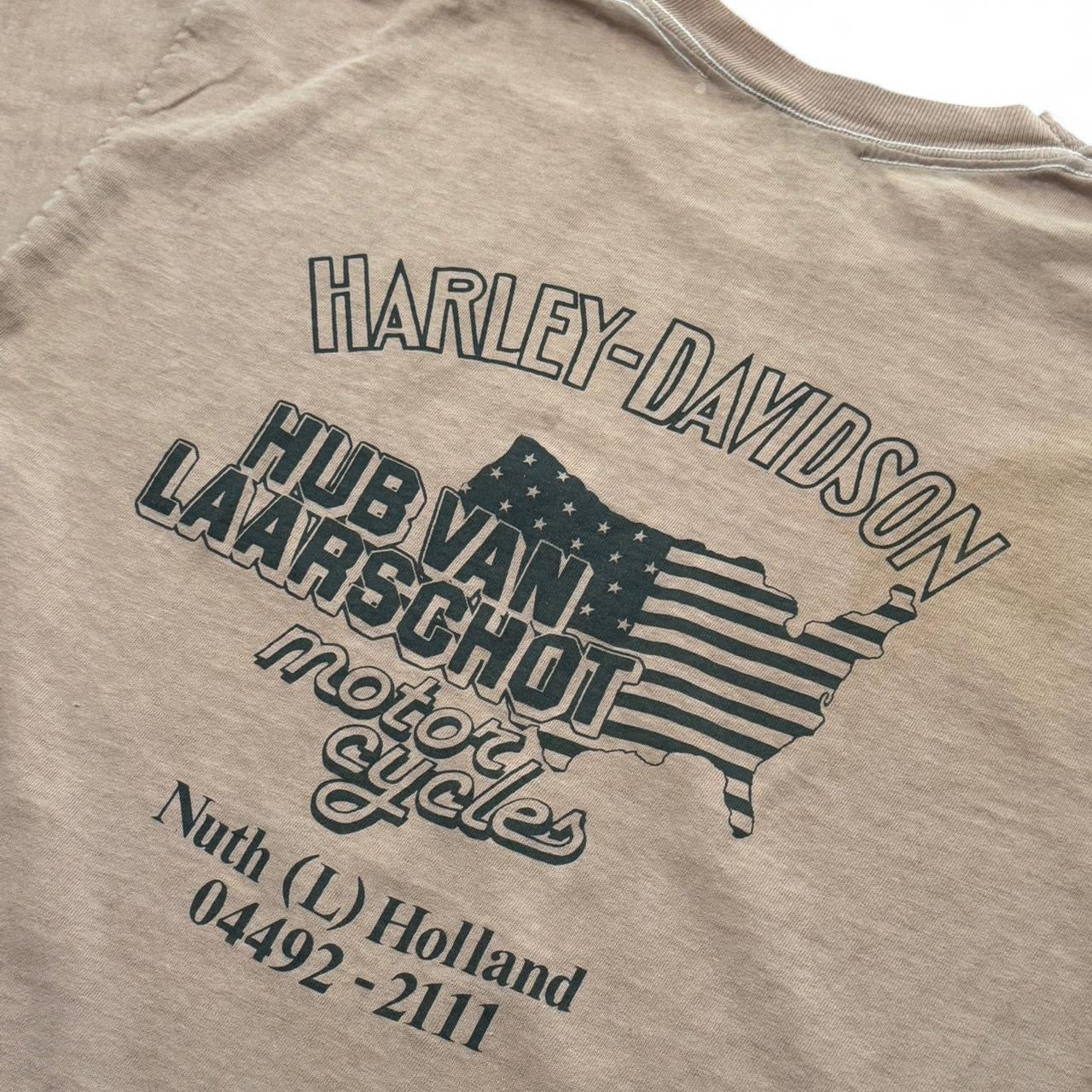 1989 Harley Davidson 3D Emblem Eagle Long Sleeve
