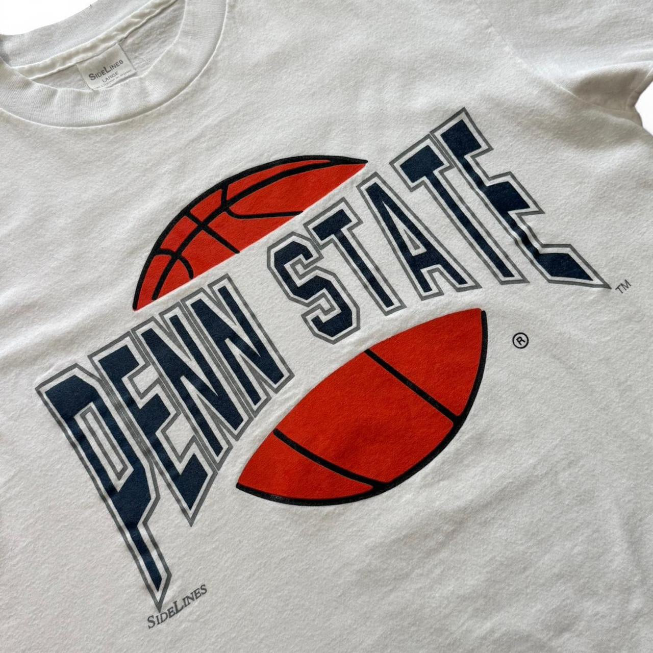 90s Penn State Uni Basketball Tee