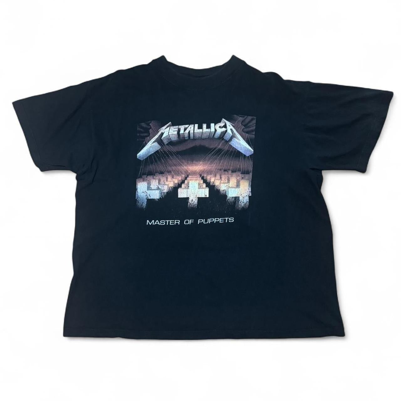 Metallica Master of Puppets Tour Euro Boot Tee