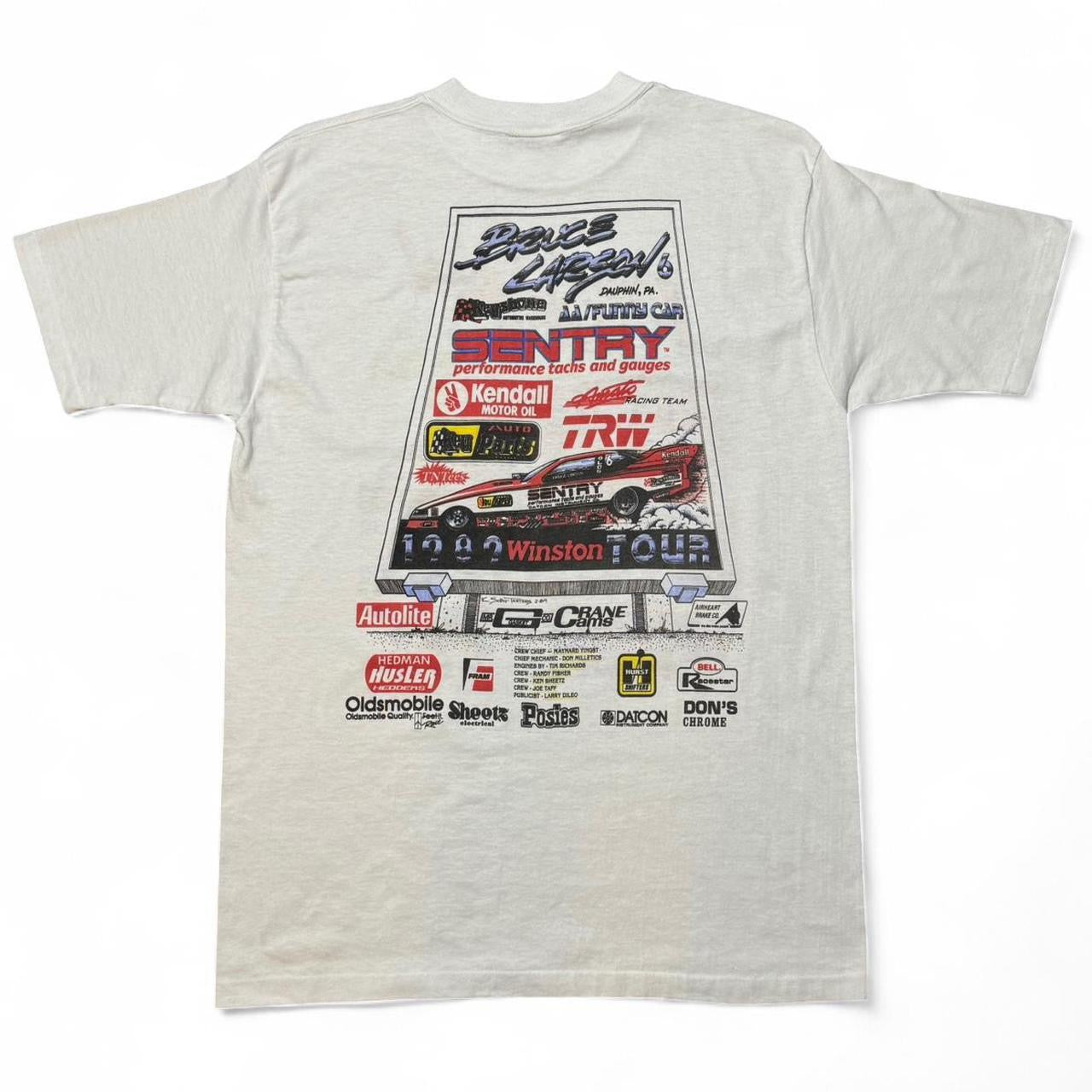 1989 Bruce Larson Winston Sentry Auto Tee