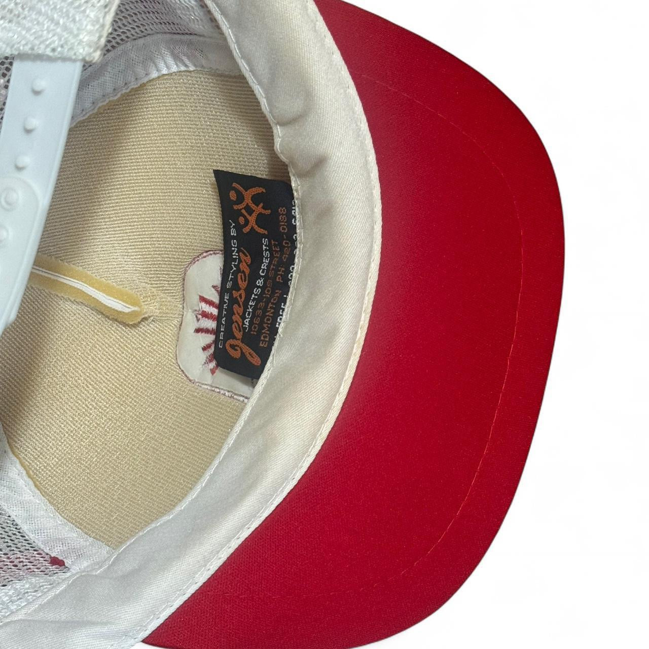 Deadstock 1988 Calgary Canadian Olympics Mesh Snapback Hat NWT