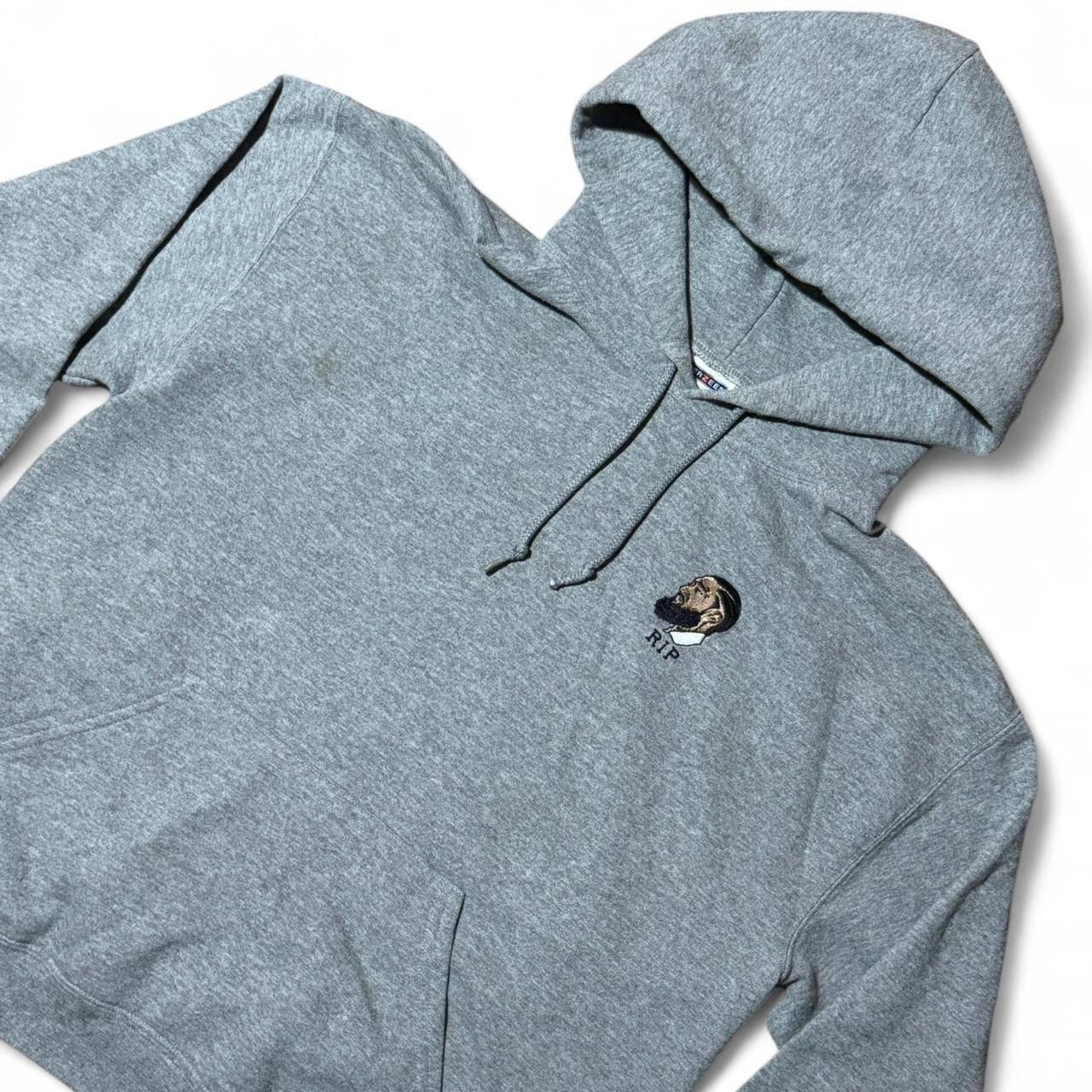 RIP Grey Nipsey Hussle Memorial Embroidered Hoodie