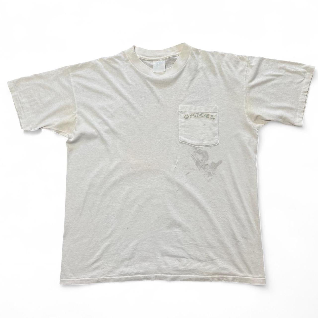 90s Distressed Joe Camel Cigarettes Pool Table Billiards Tee