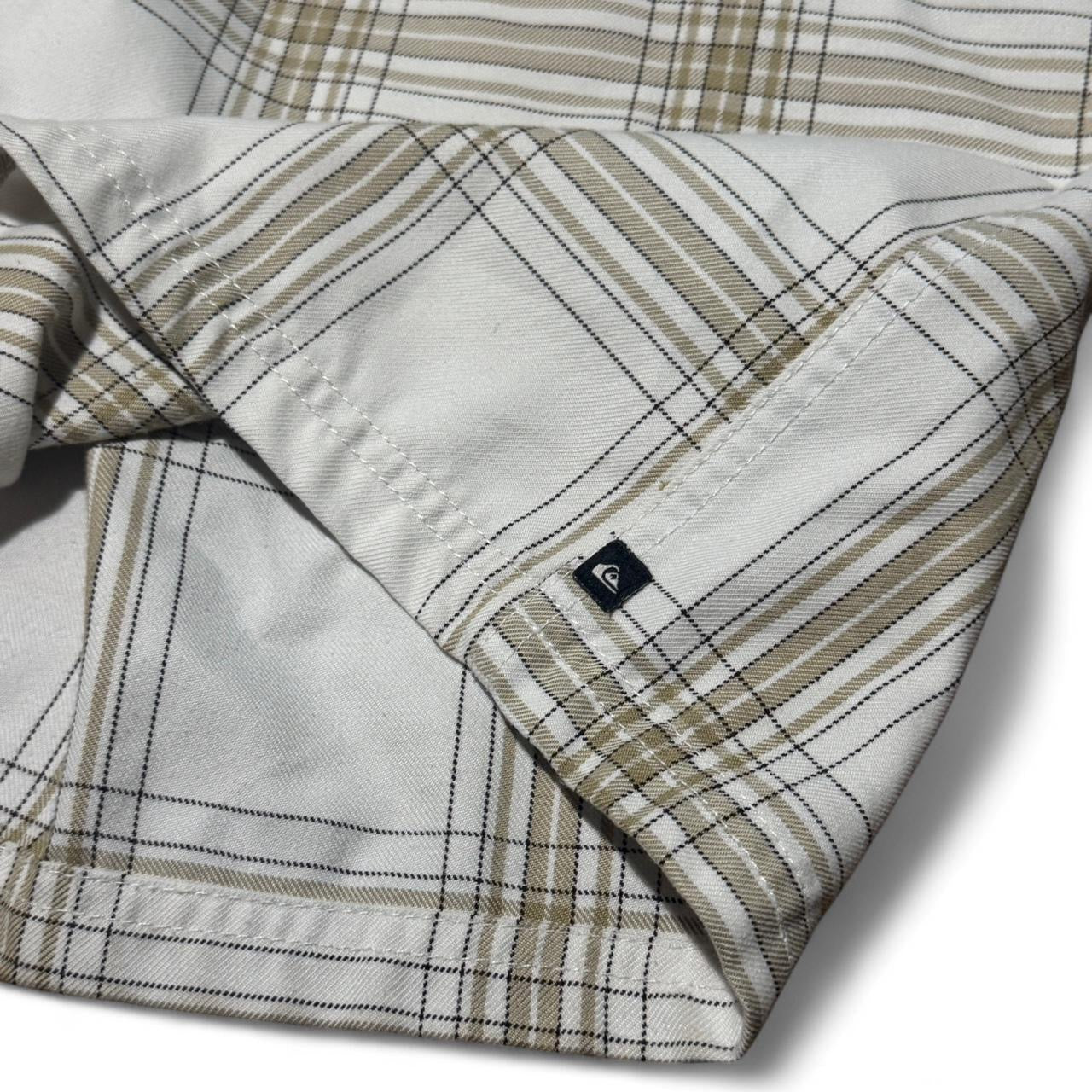 Quiksilver Y2K Plaid Skater Surf Board Shorts