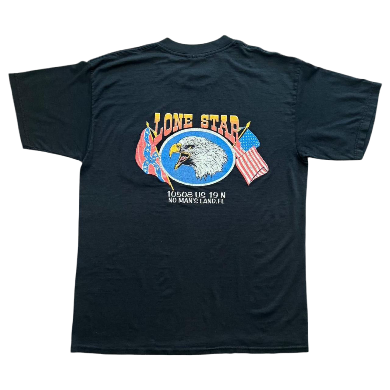 Vintage 80s Lone Star Biker Bar Florida Tee
